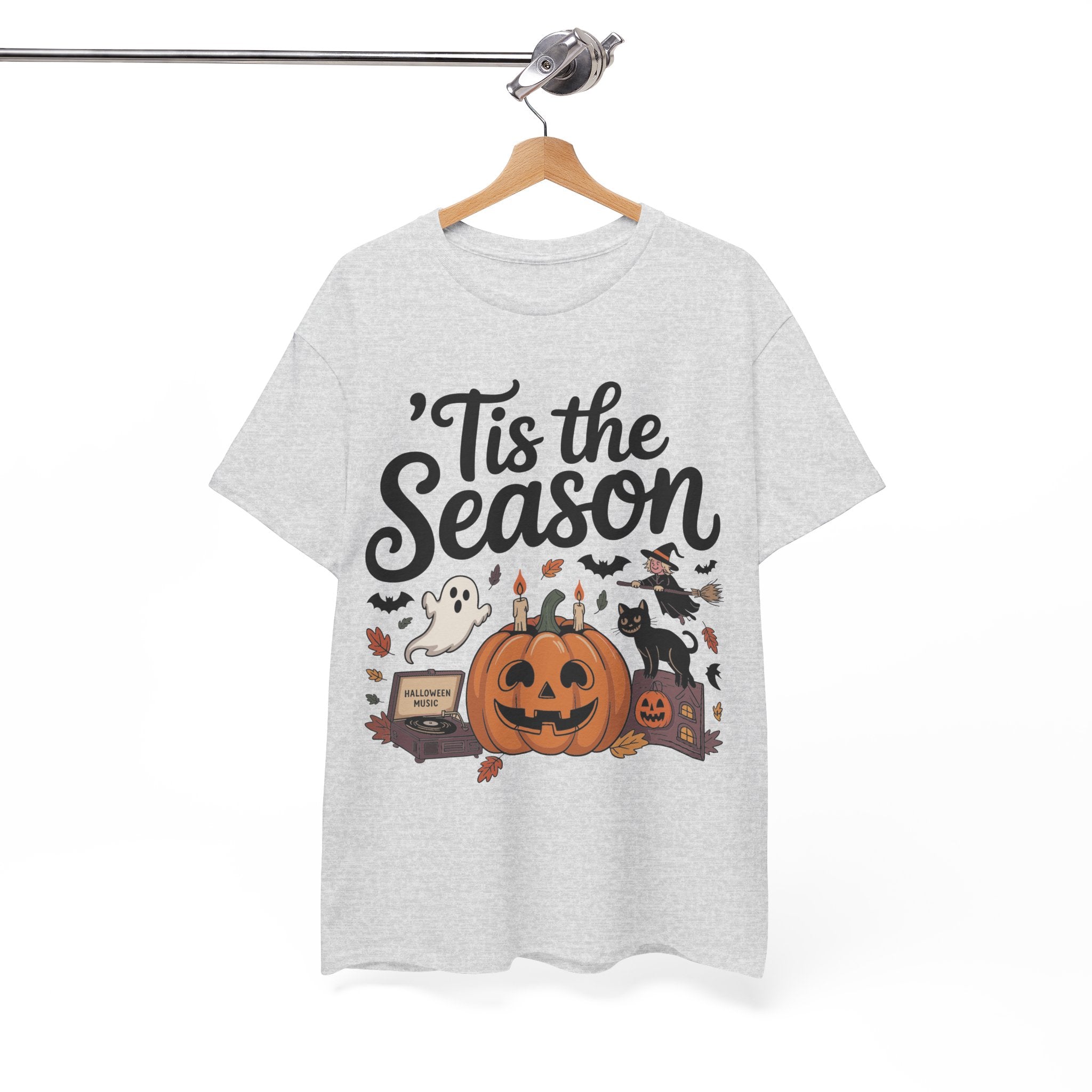 Holiday Season Unisex Cotton T-Shirt - Tis the Season Design
