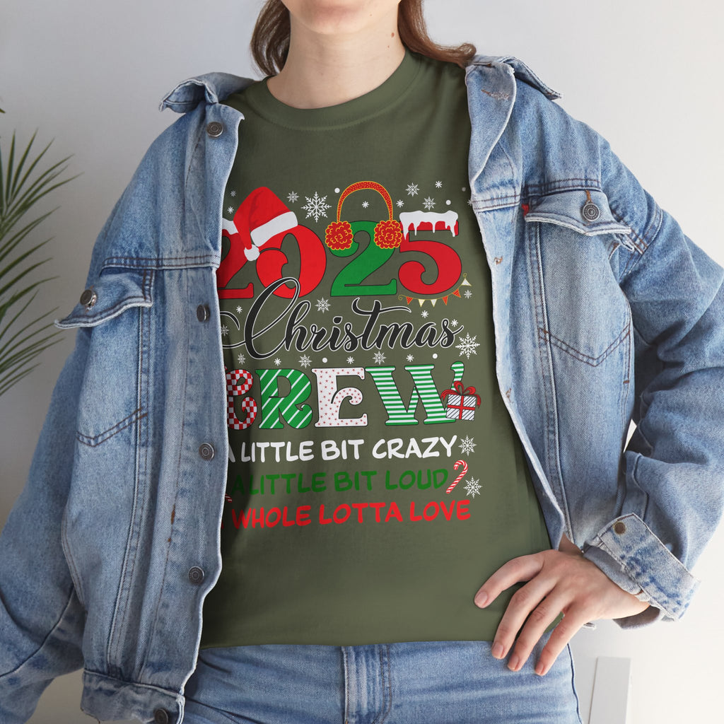 Christmas Crew 2025 Unisex Cotton Tee