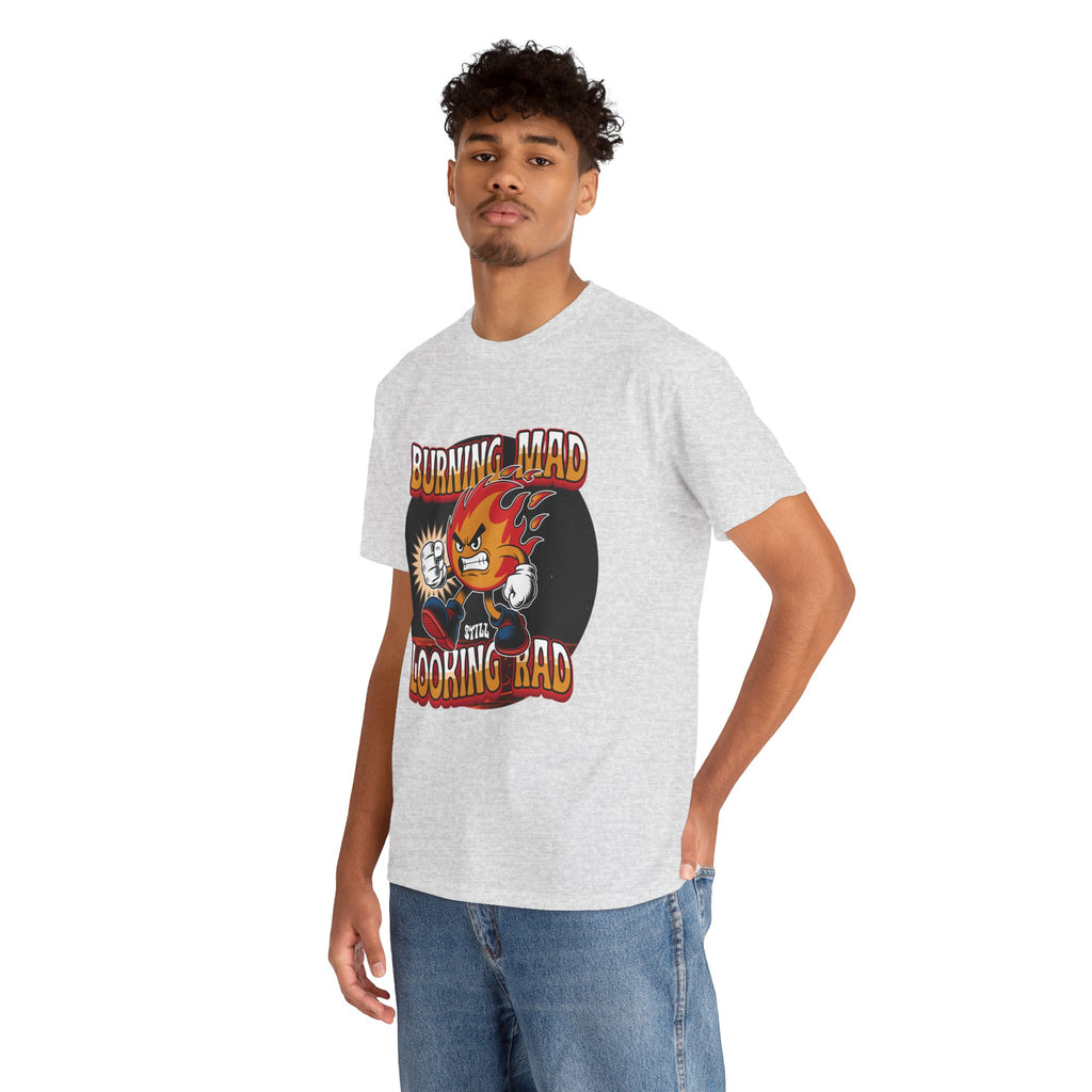 Burning Mad Looking Rad Unisex Tee