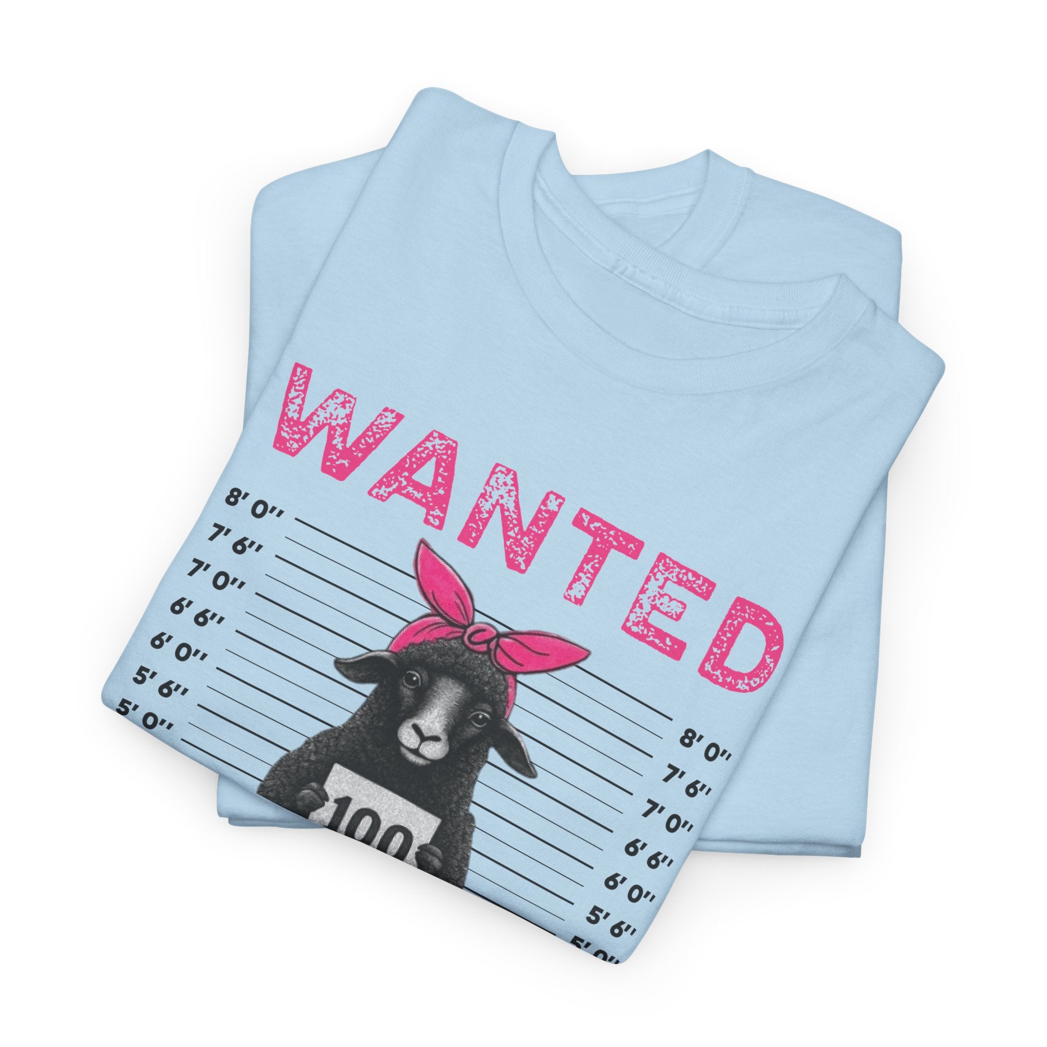 WANTED Black Sheep 'I Once Was Lost But Now I Am Found' Unisex Cotton T-Shirt