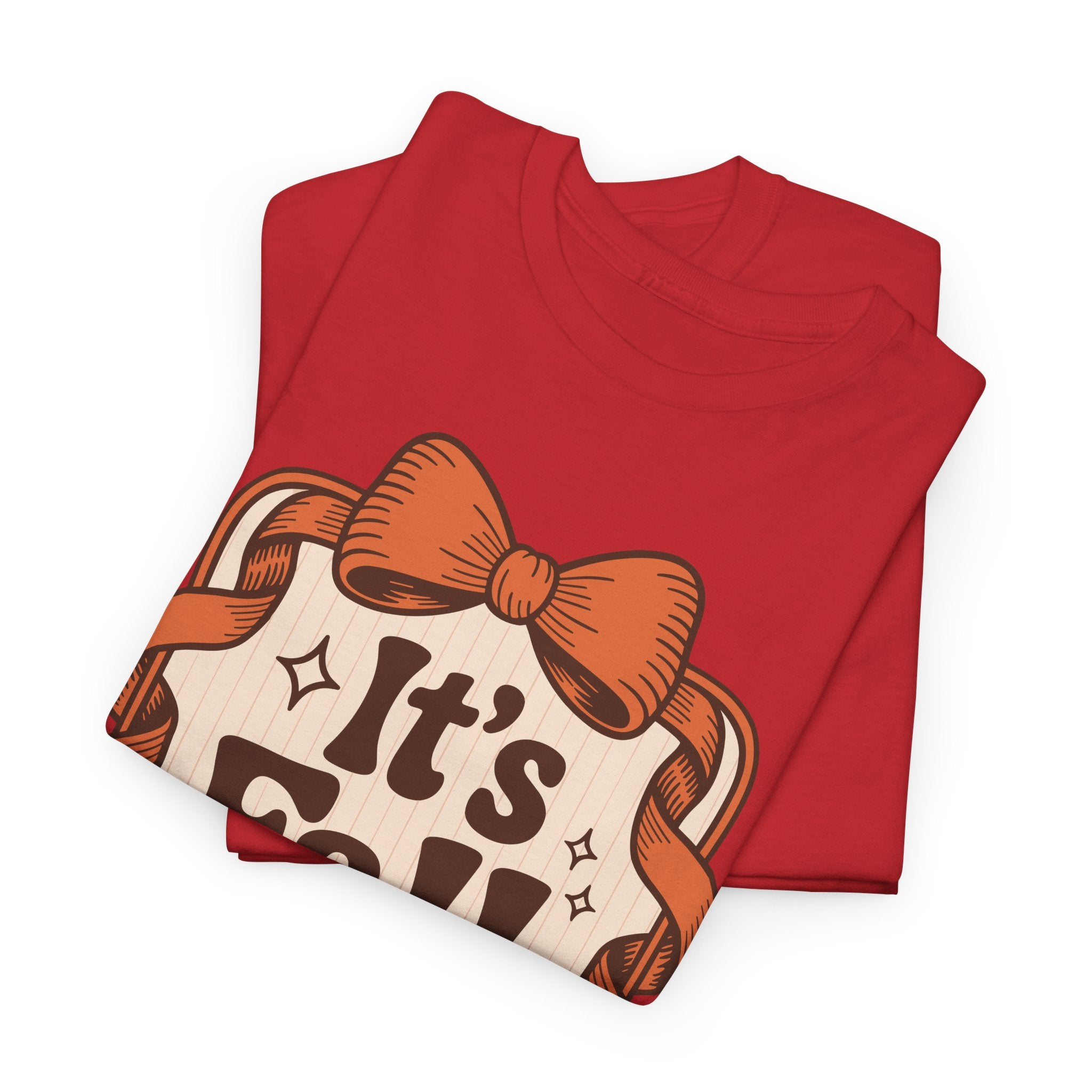 It’s Fall Y’all Autumn Ribbon Unisex Cotton Tee