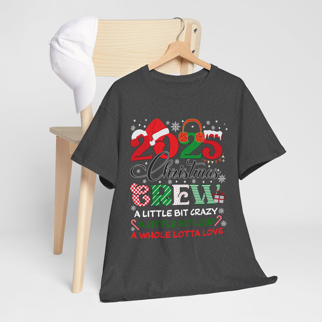Christmas Crew 2025 Unisex Cotton Tee