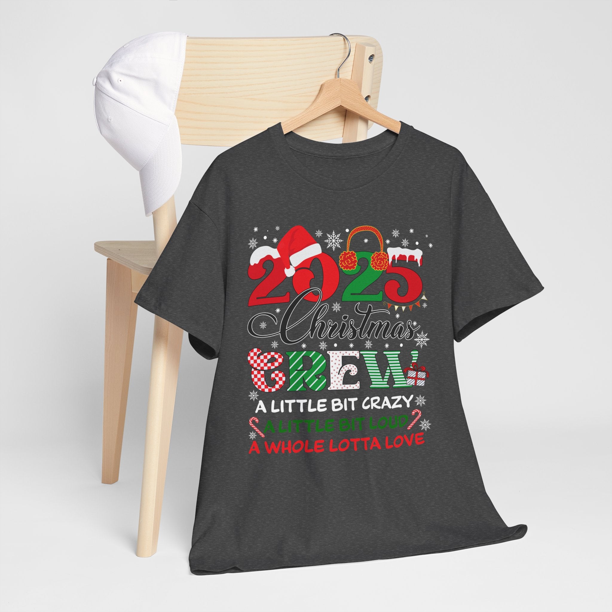 Christmas Crew 2025 Unisex Cotton Tee