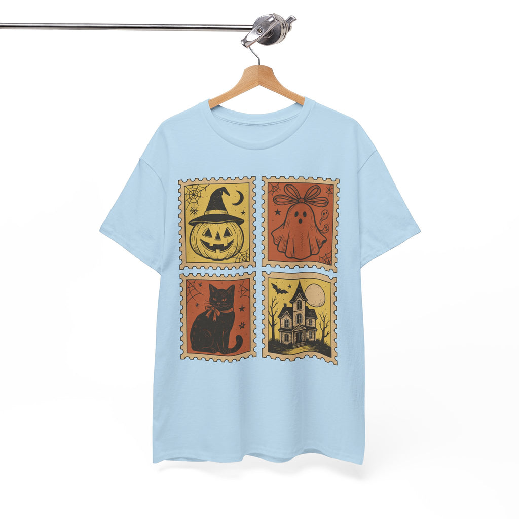 Halloween Stamp Collection Unisex Cotton Tee
