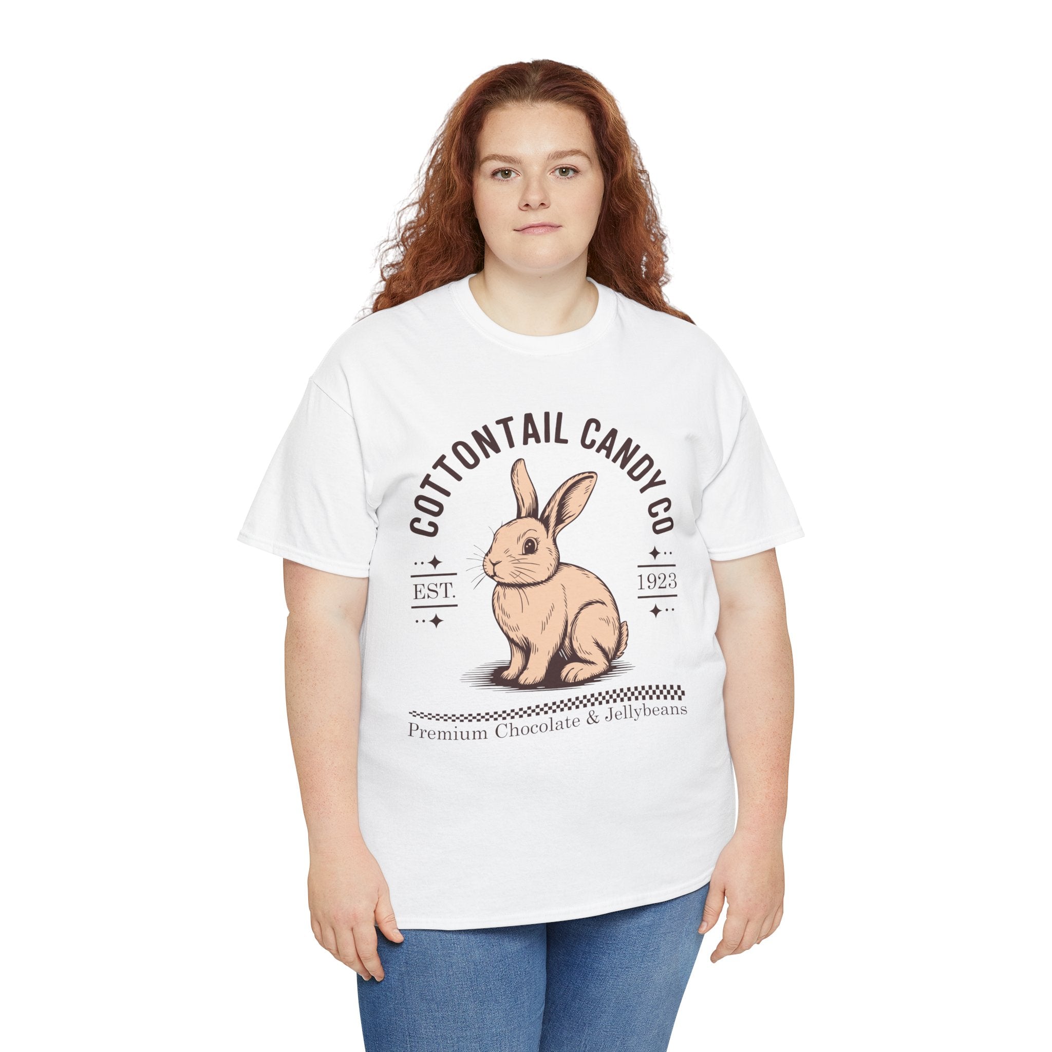 Cottontail Candy Co. Vintage Bunny Unisex Cotton Tee