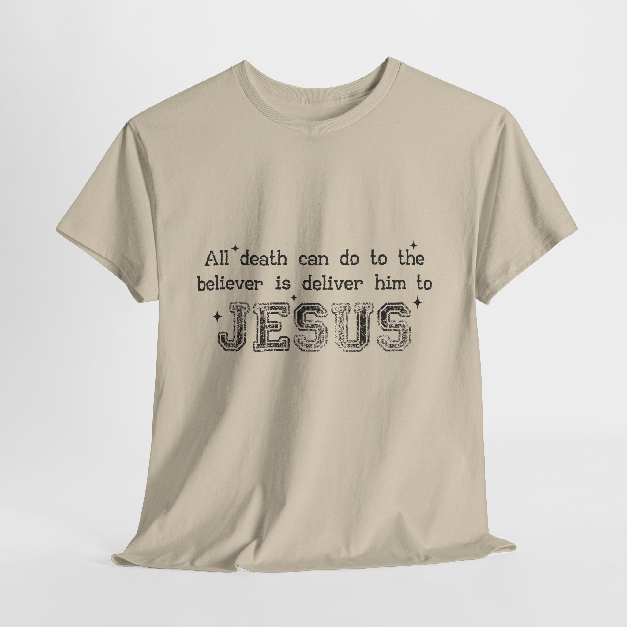 Minimalist Black Typographic Unisex Cotton Tee