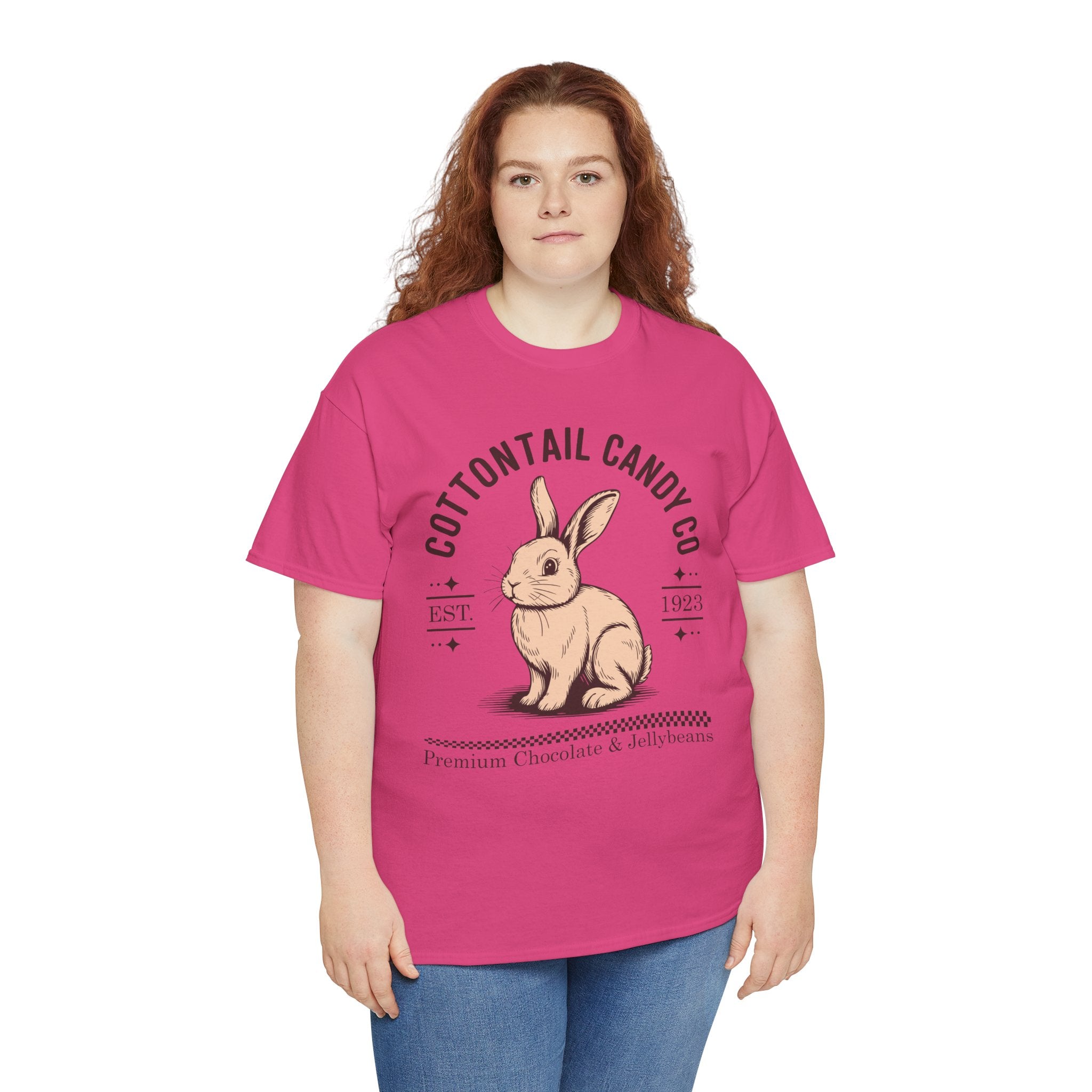 Cottontail Candy Co. Vintage Bunny Unisex Cotton Tee