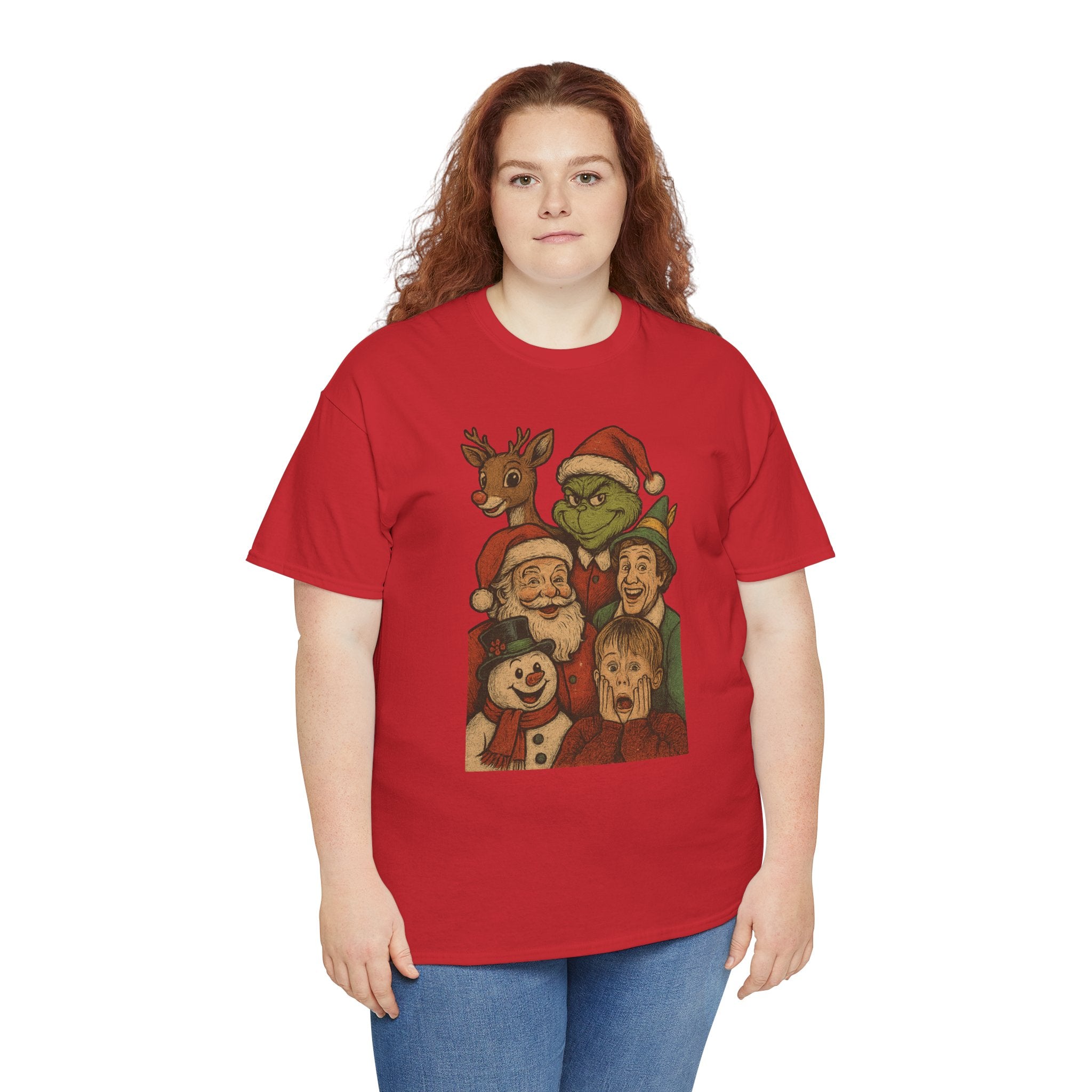 Christmas Icon Vintage Unisex Cotton Tee