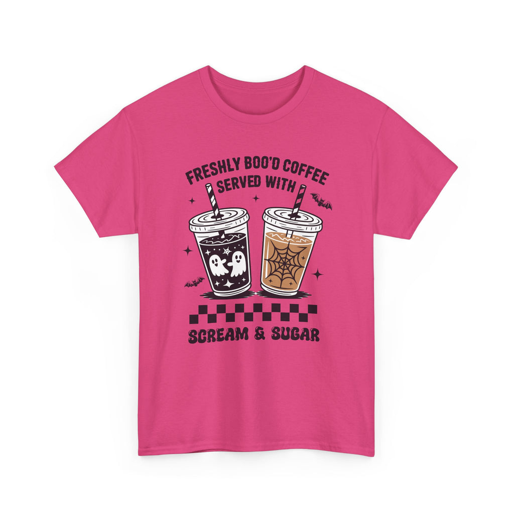 Halloween Iced Coffee Unisex Cotton Tee