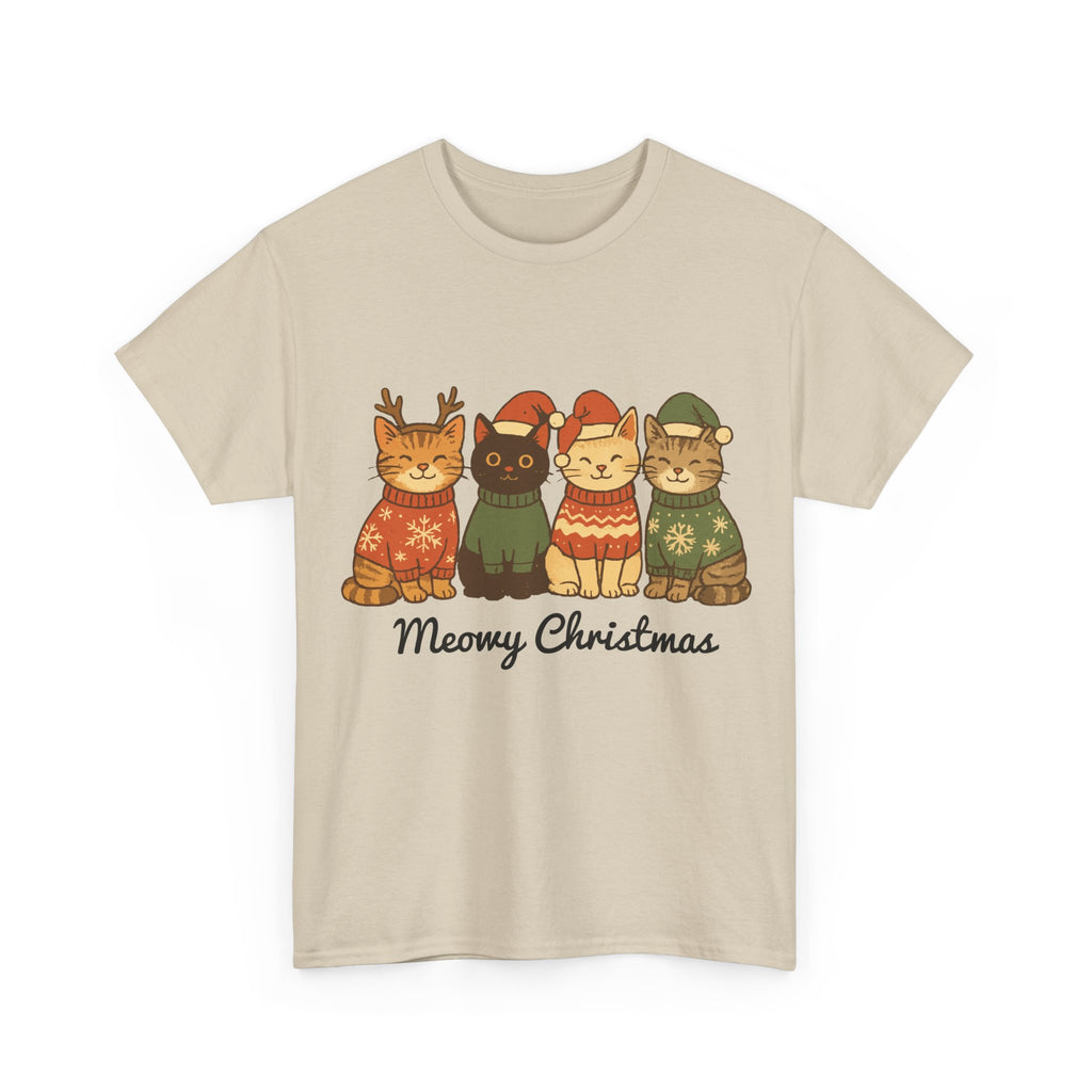 Christmas Cats Unisex Cotton Tee