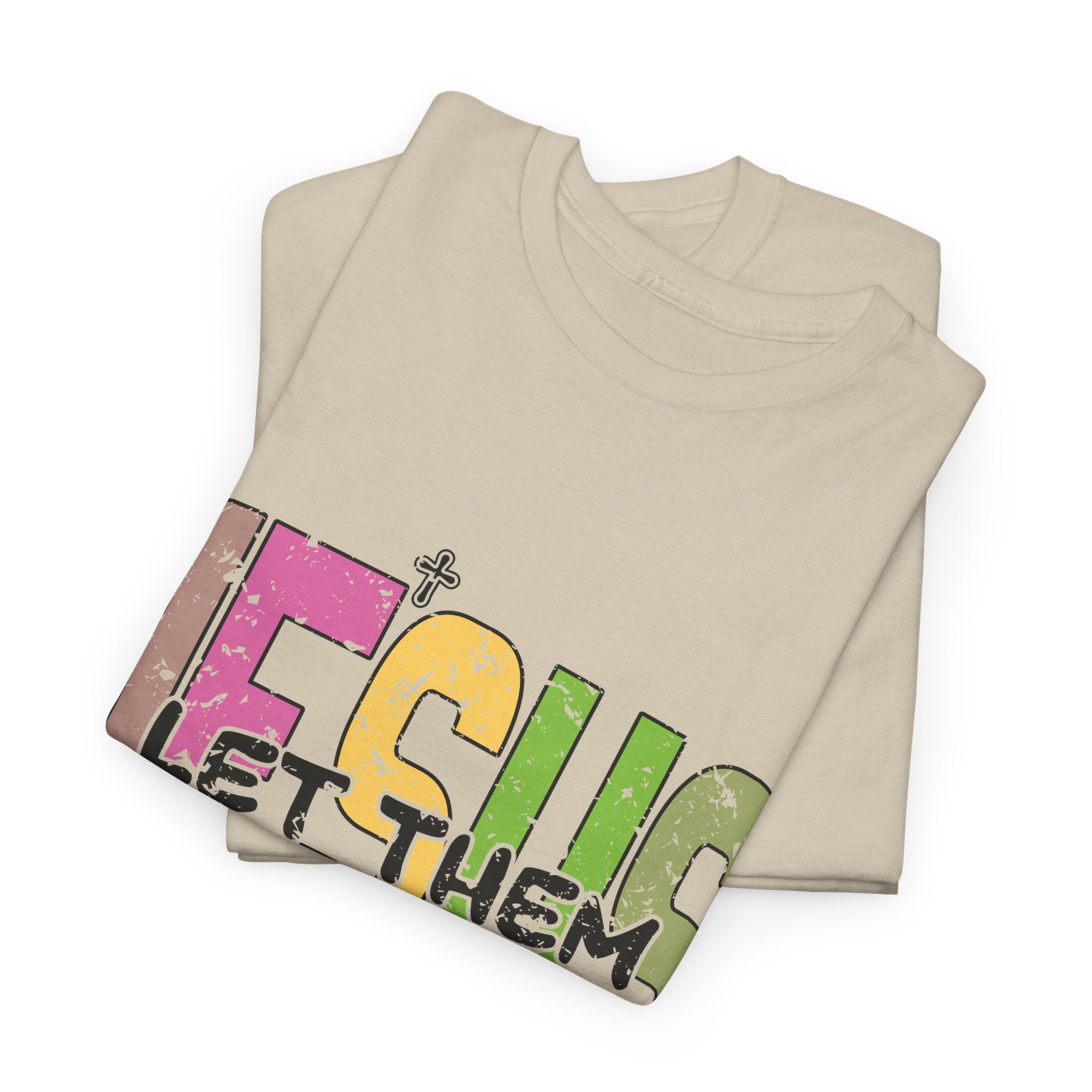 Jesus ‘See You In Me’ Distressed Pastel Unisex Cotton T-Shirt