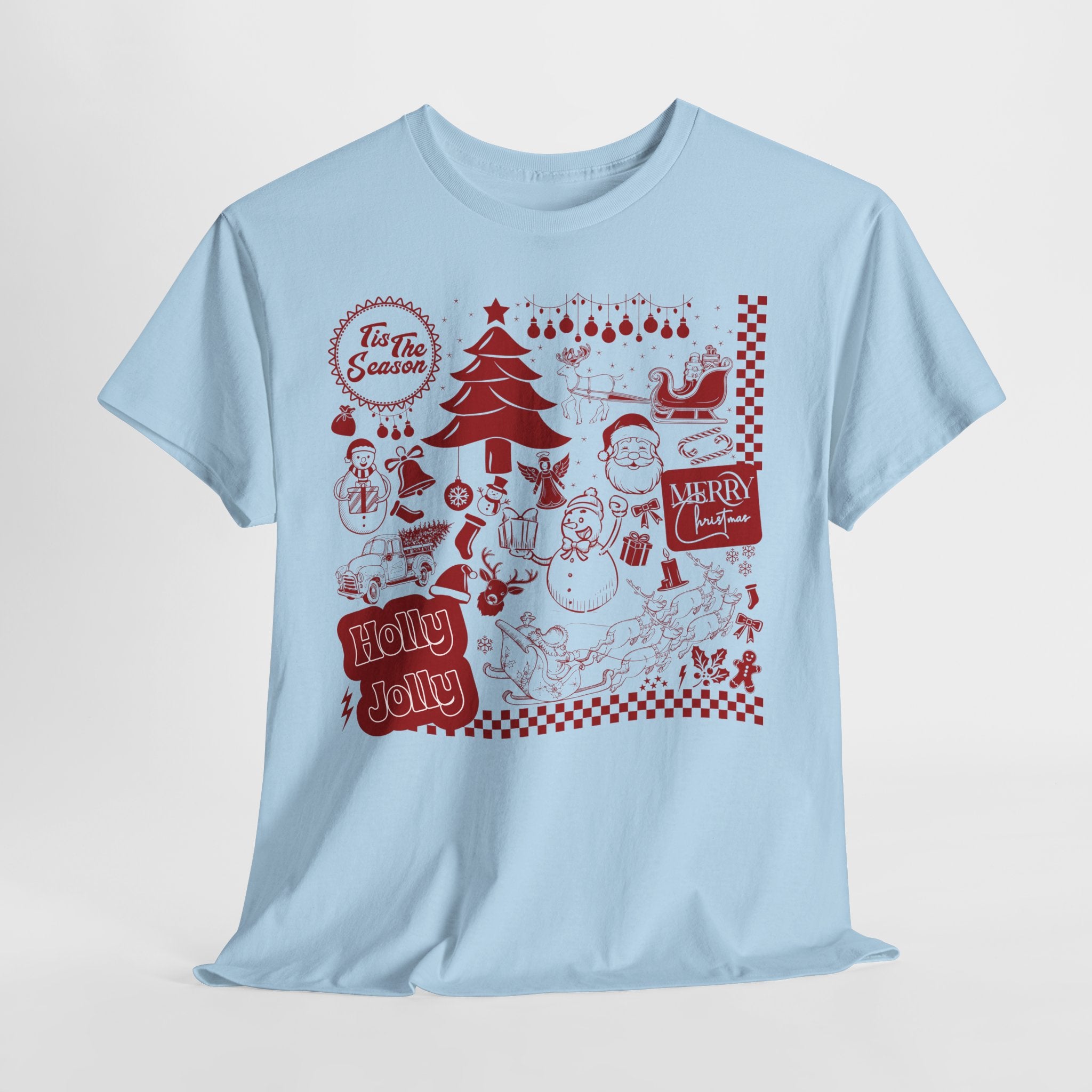 Christmas Festive Unisex Cotton T-shirt