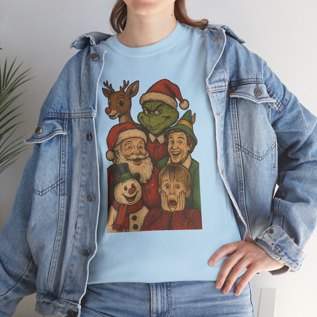 Christmas Icon Vintage Unisex Cotton Tee