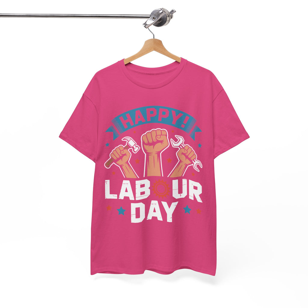 Happy US Labour Day Unisex Heavy Cotton T-Shirt