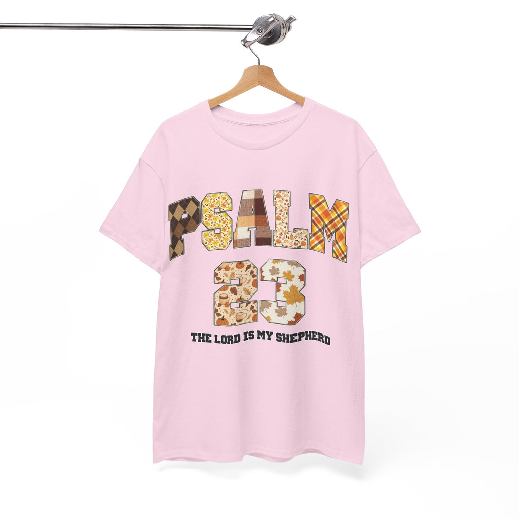 Psalm 23 Patchwork Unisex Cotton Tee