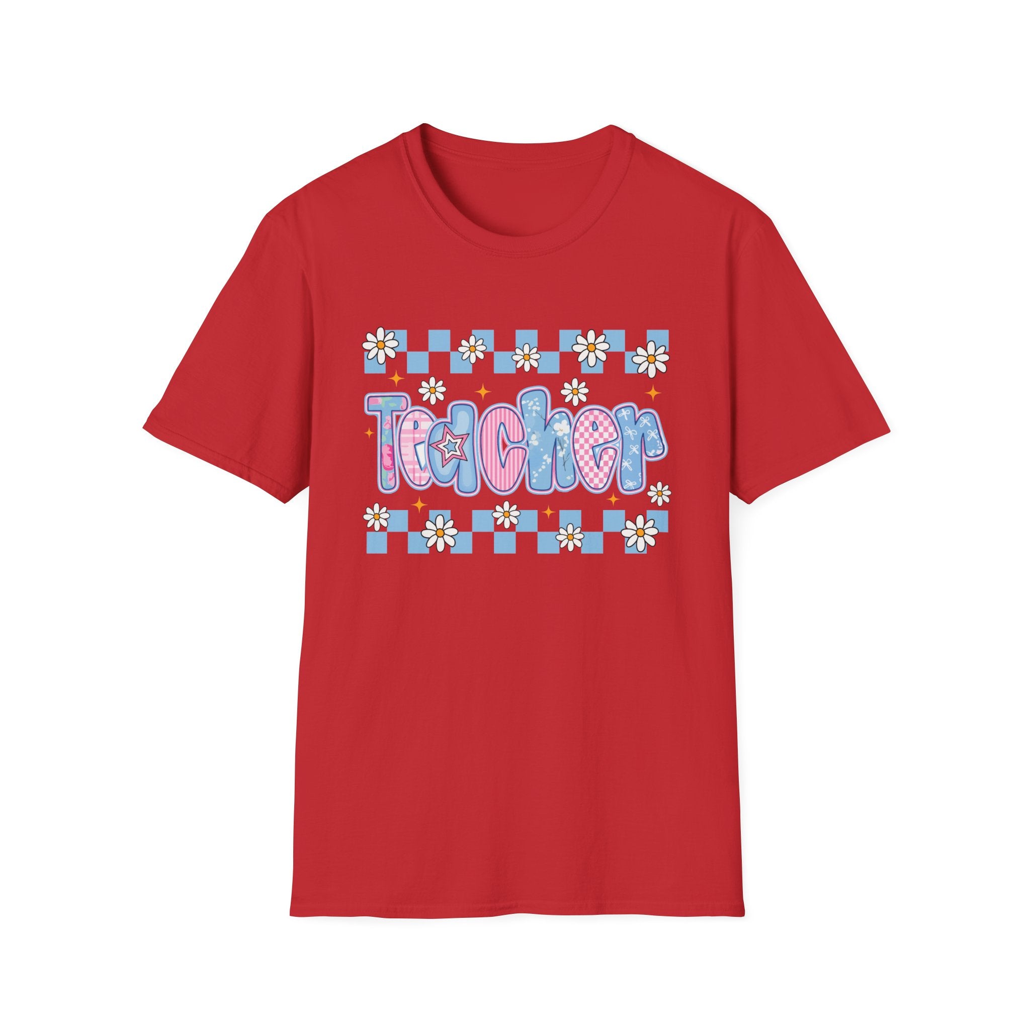 Teacher Vibes Unisex Softstyle T-Shirt