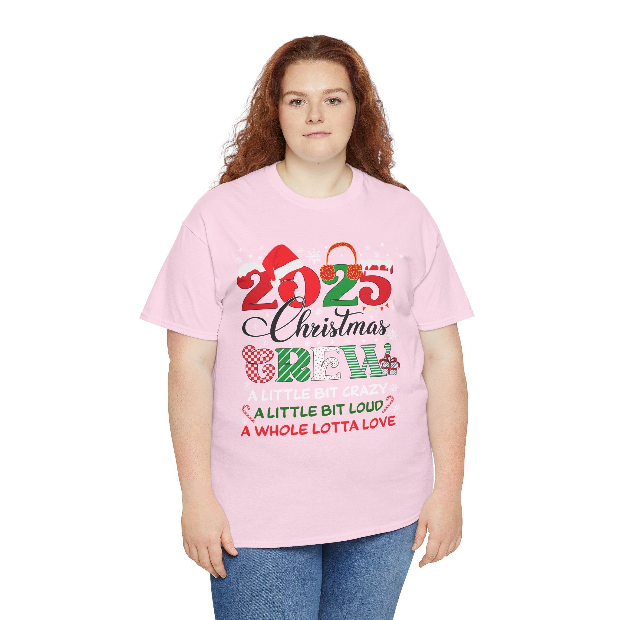 Christmas Crew 2025 Unisex Cotton Tee