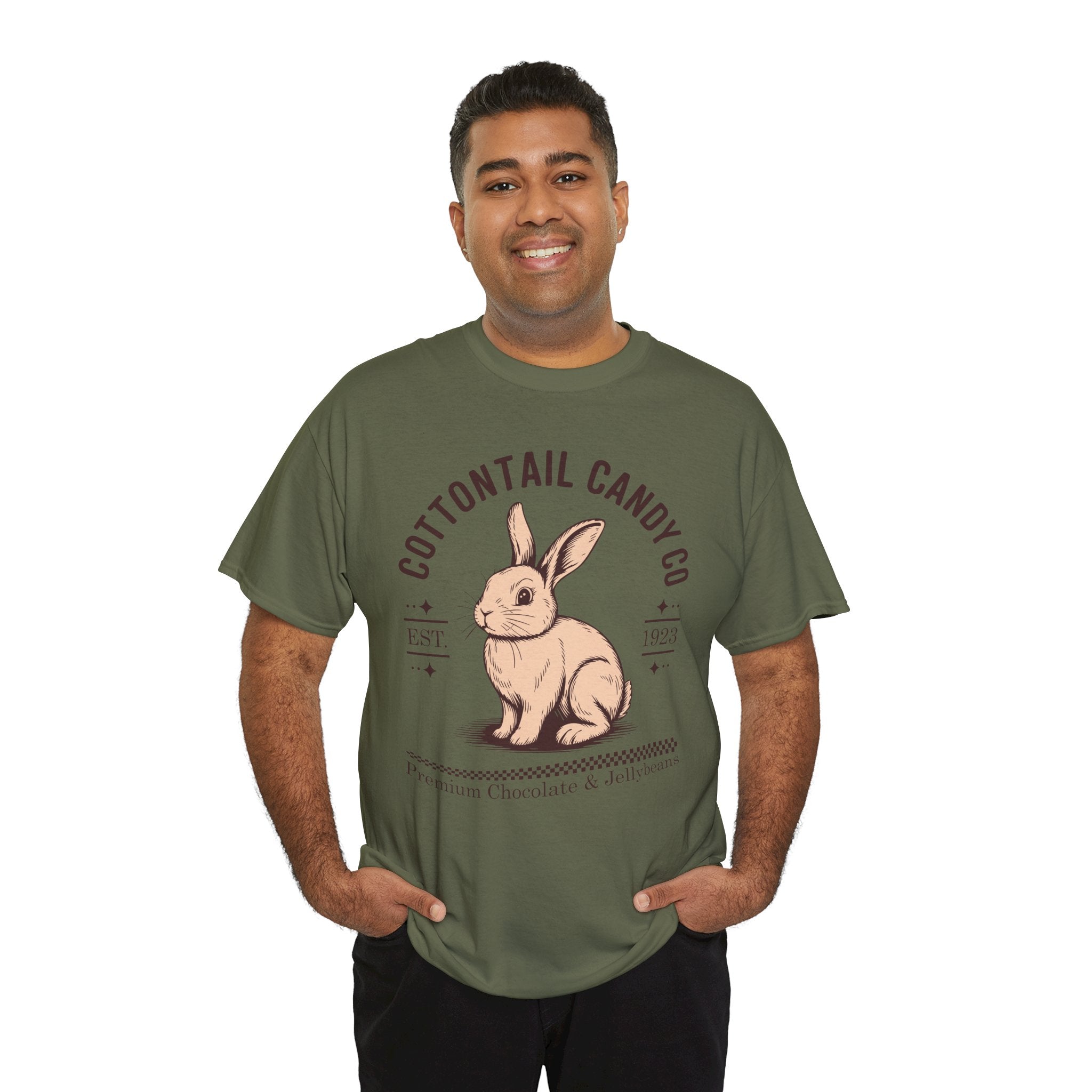 Cottontail Candy Co. Vintage Bunny Unisex Cotton Tee