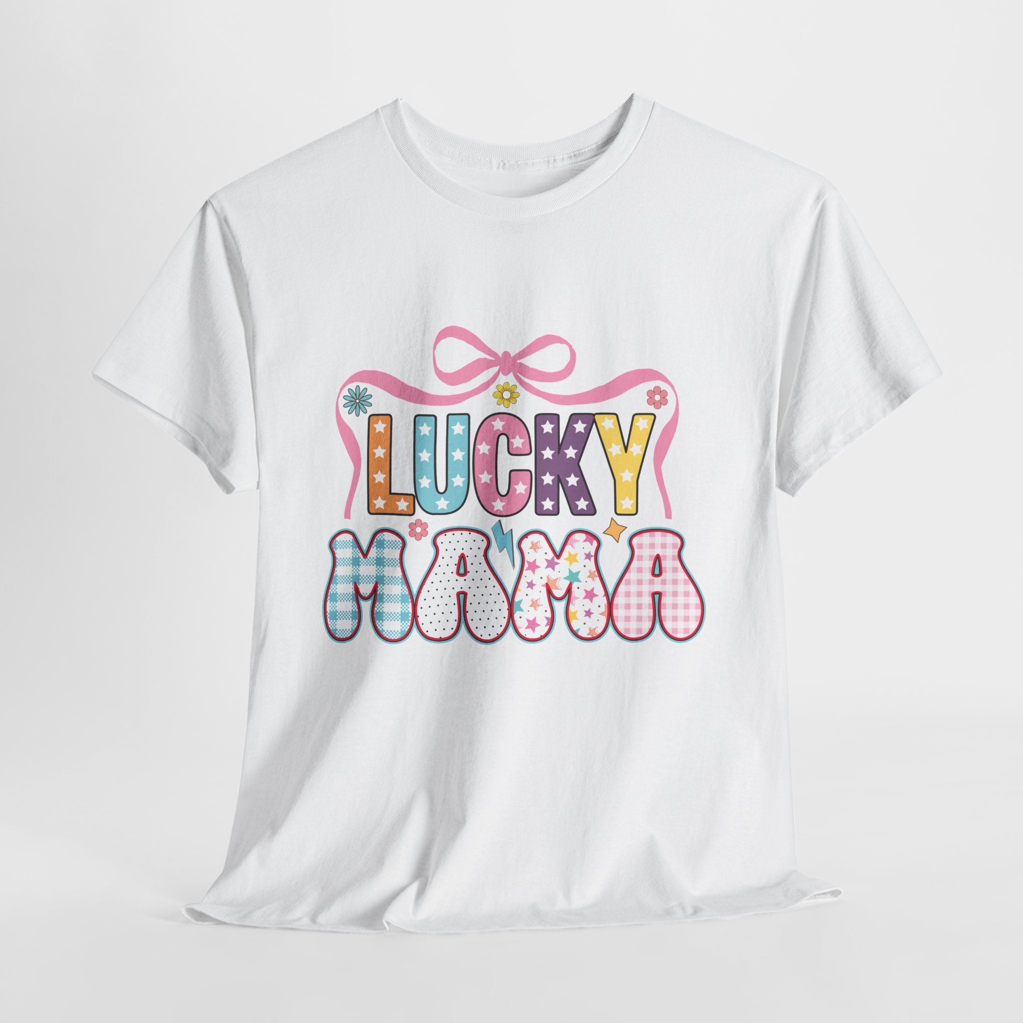 Lucky Mama Unisex Cotton Tee