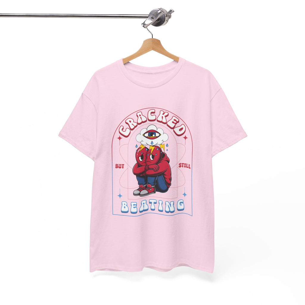 Cracked but still beating Tee