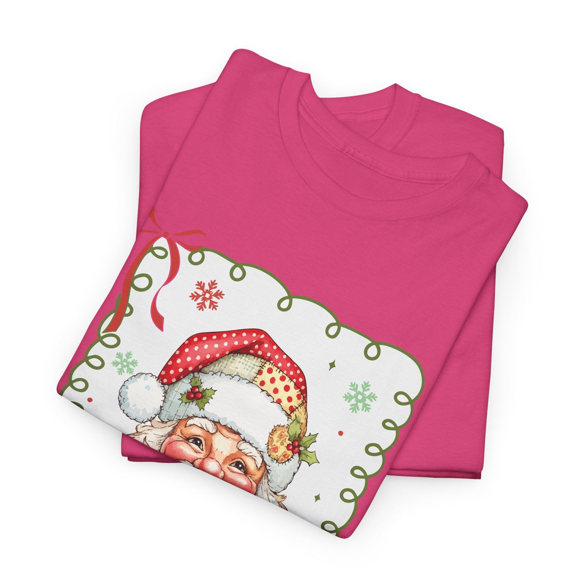 Santa Vintage Unisex Cotton Tee