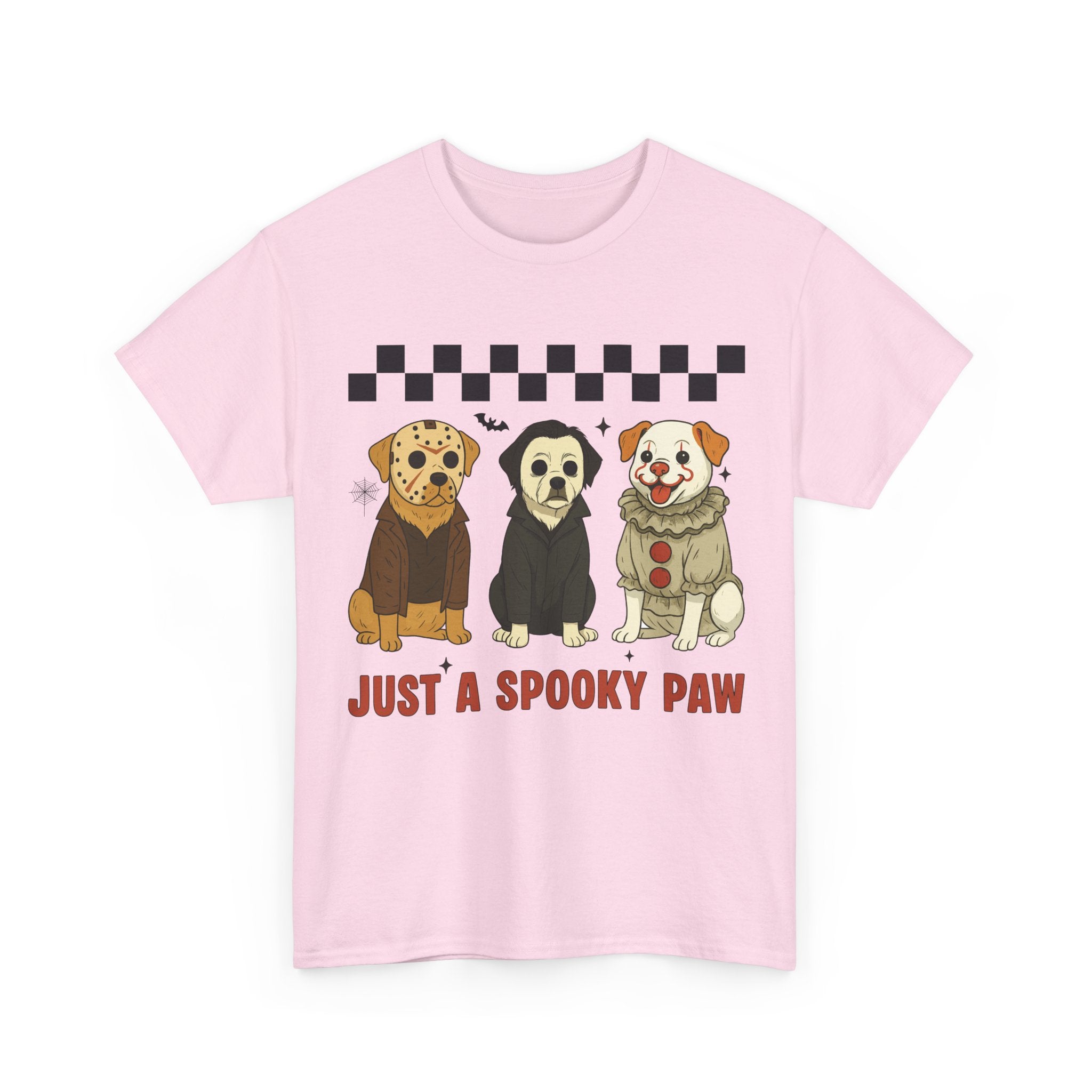 Halloween "Just A Spooky Paw" Unisex Cotton Tee