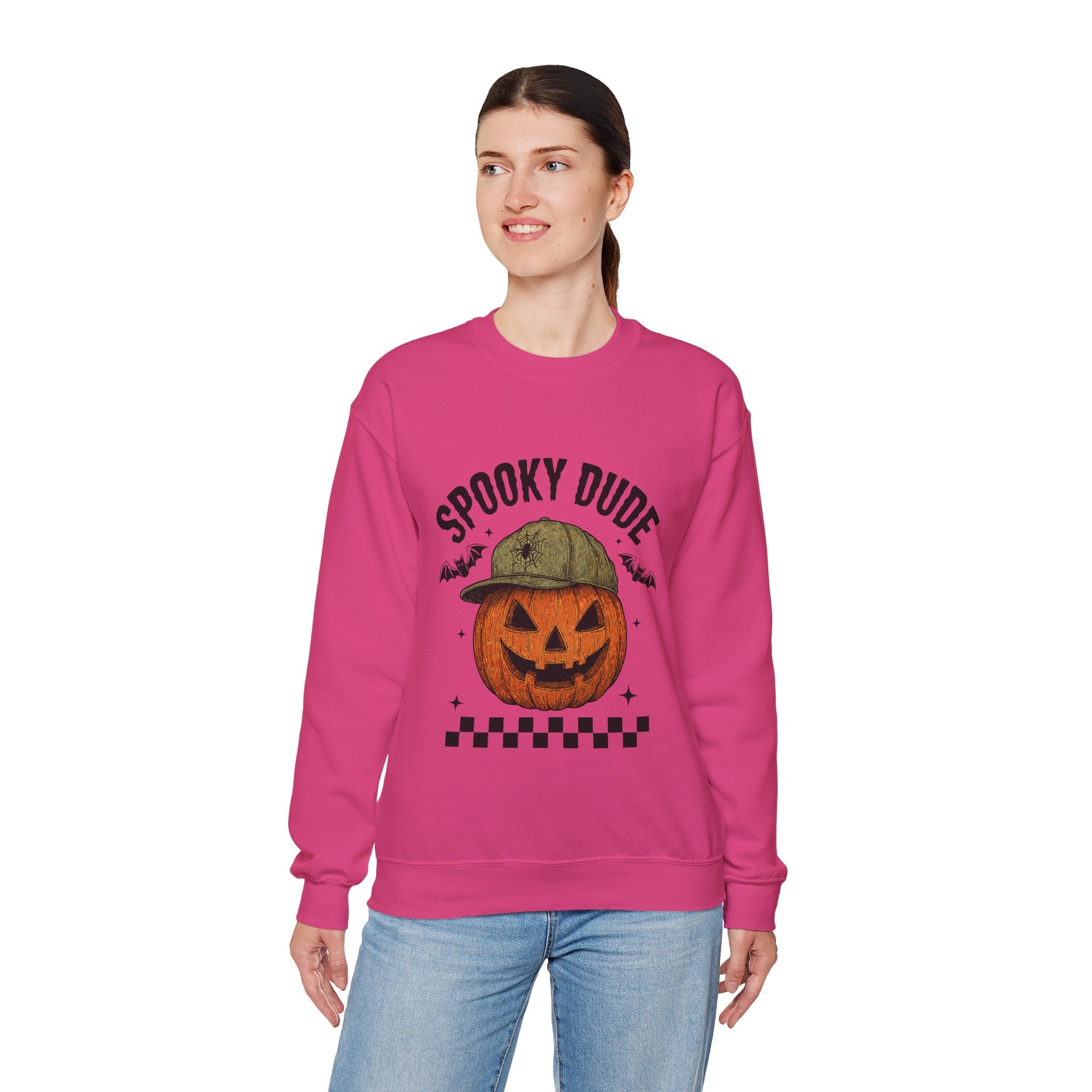 Spooky Pumpkin Crewneck Sweatshirt - Unisex