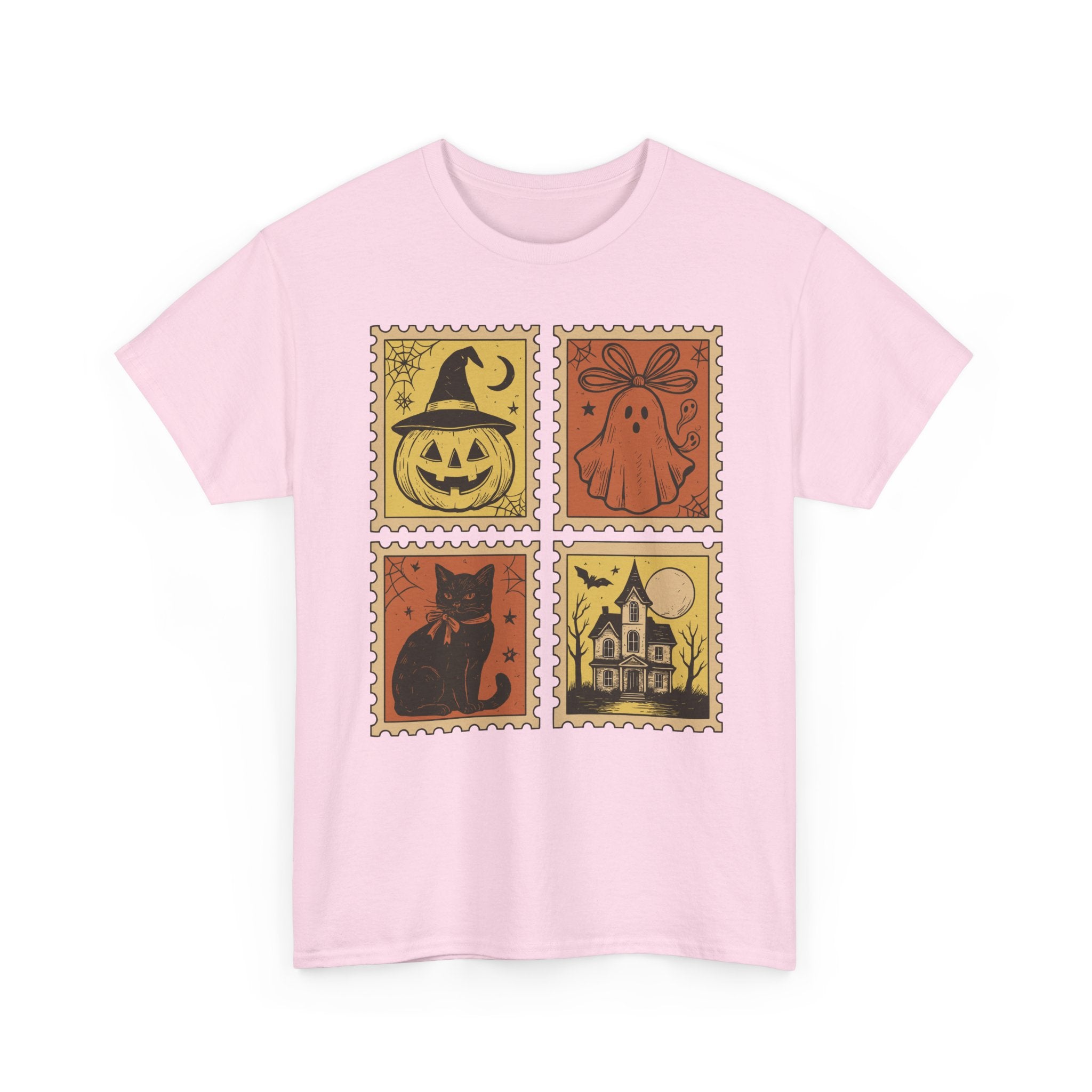 Halloween Stamp Collection Unisex Cotton Tee