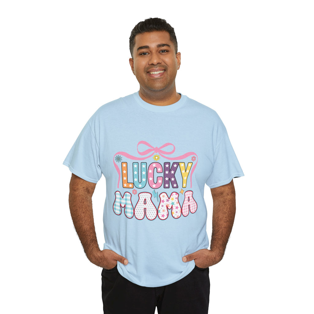 Lucky Mama Unisex Cotton Tee