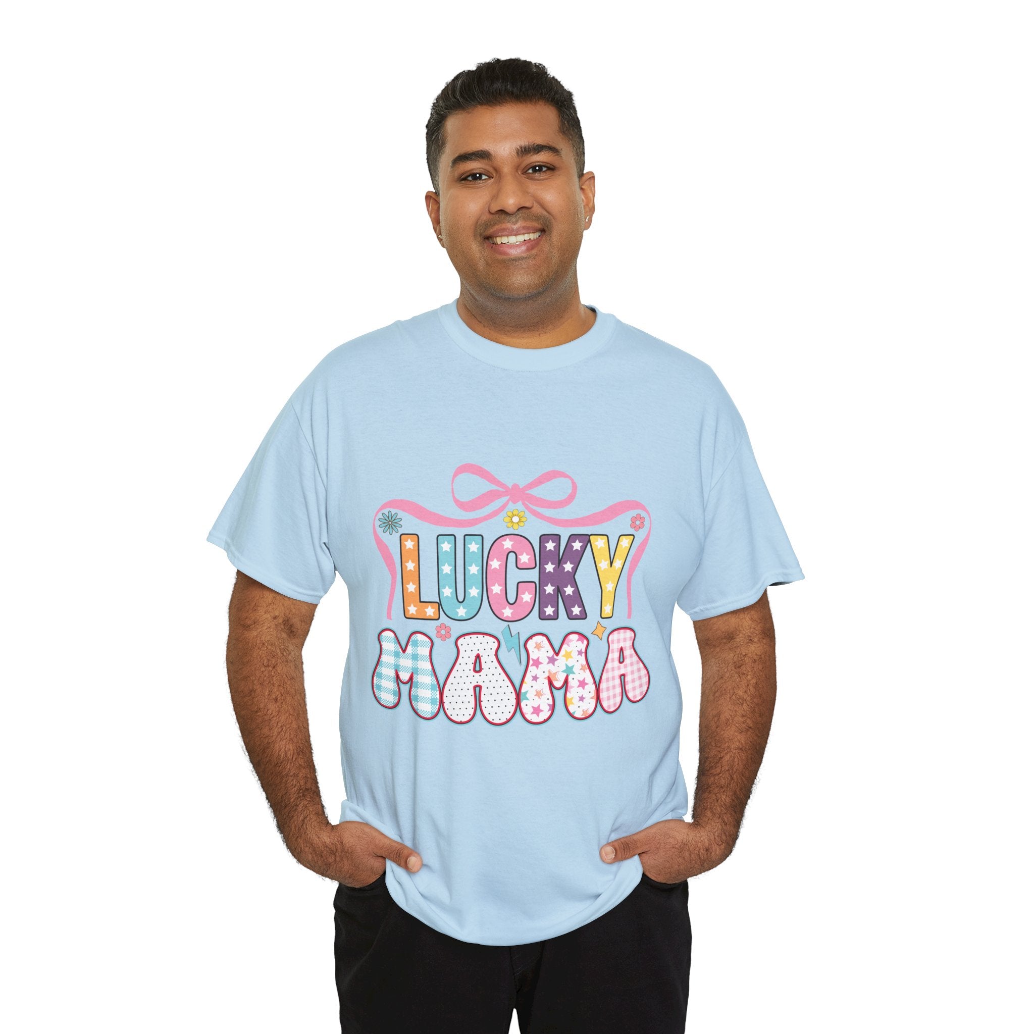 Lucky Mama Unisex Cotton Tee