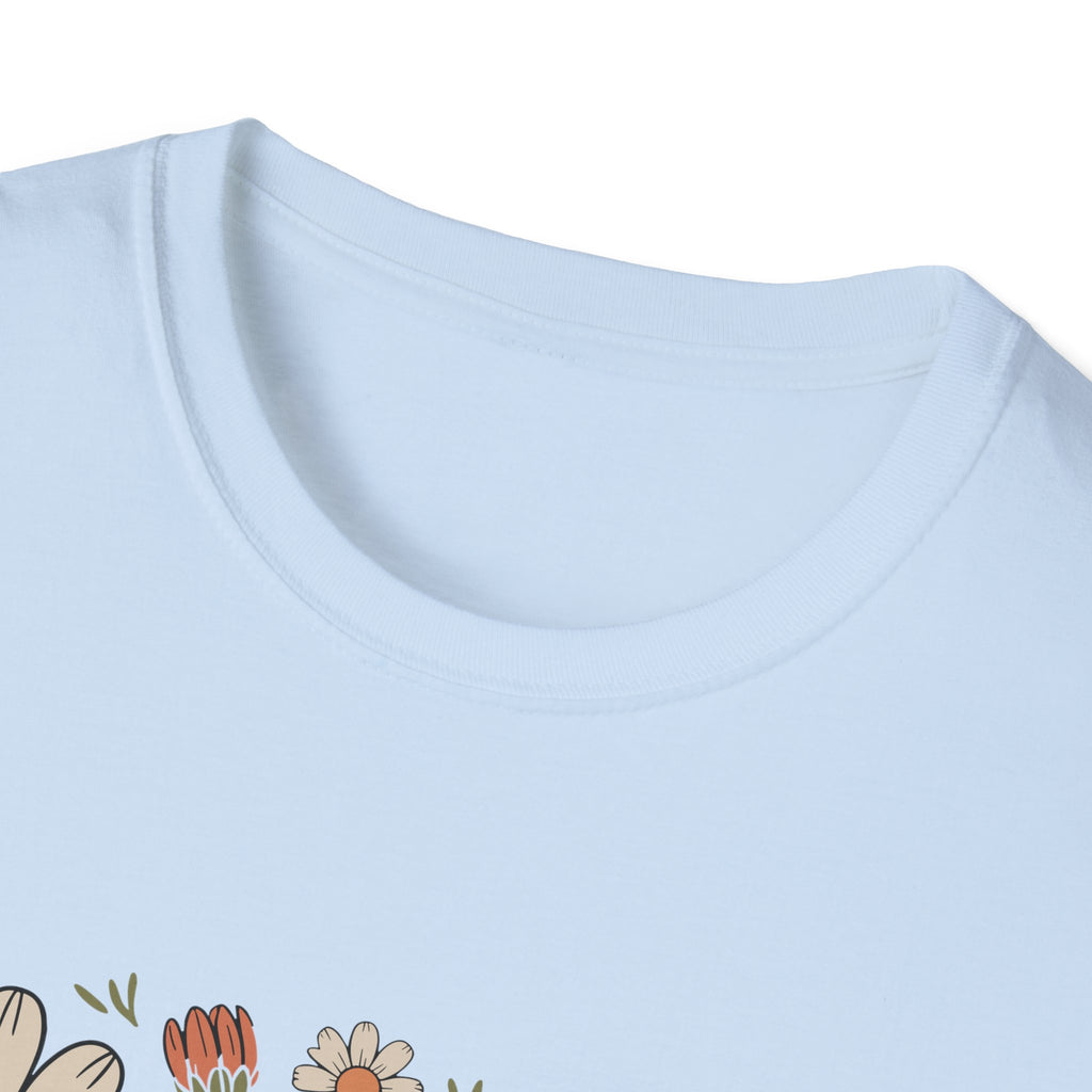 Spooky Floral Pumpkin T-Shirt