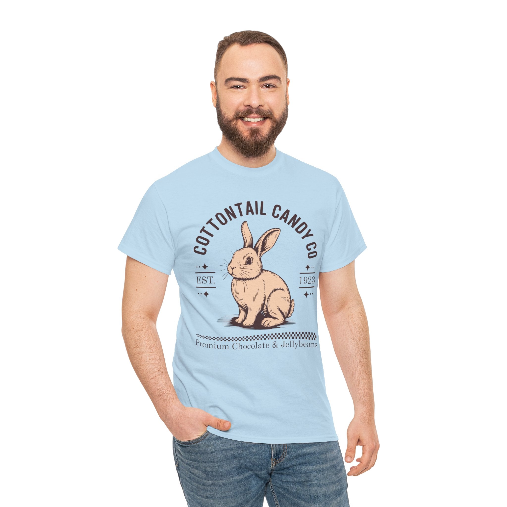 Cottontail Candy Co. Vintage Bunny Unisex Cotton Tee