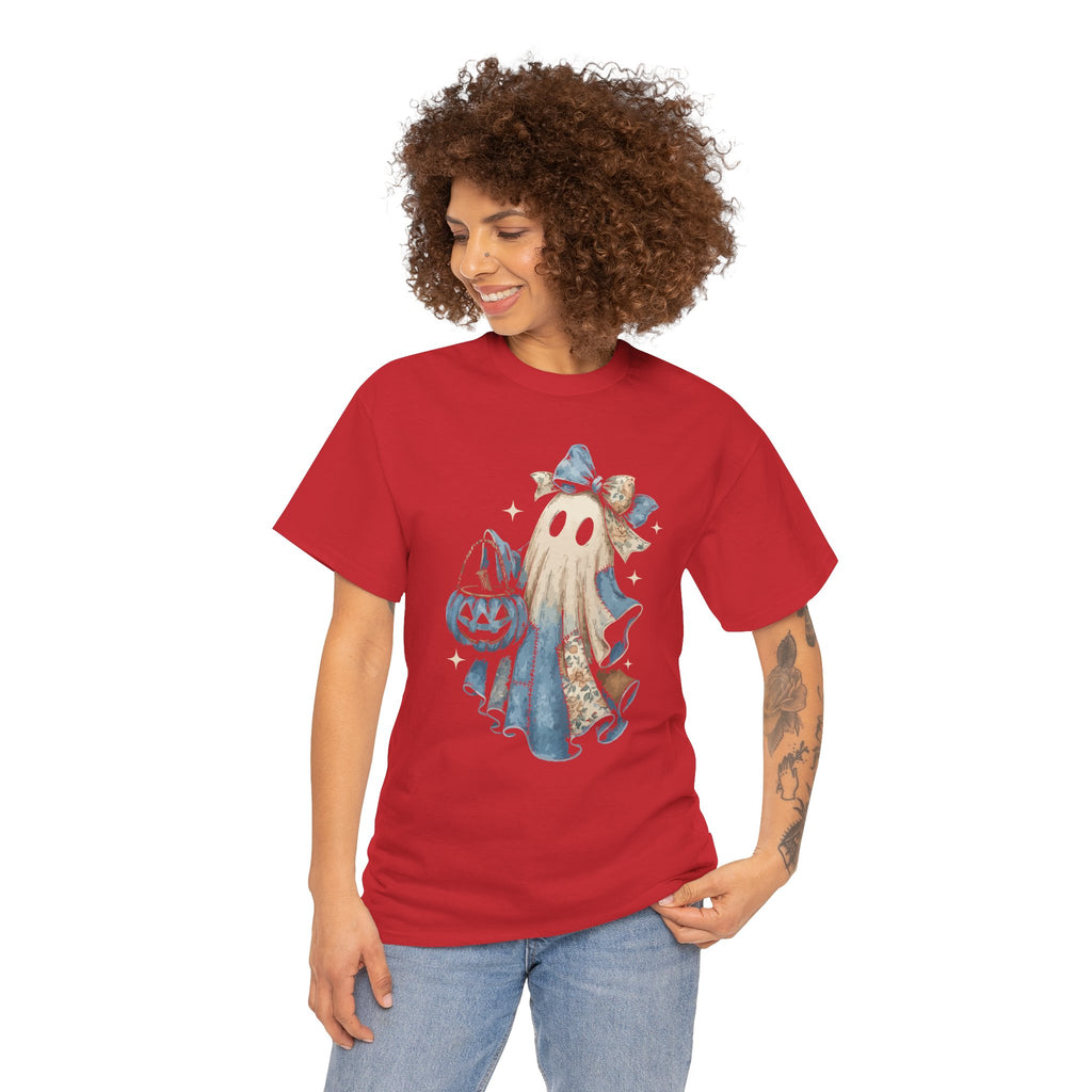 Ghost Halloween Unisex Cotton Tee