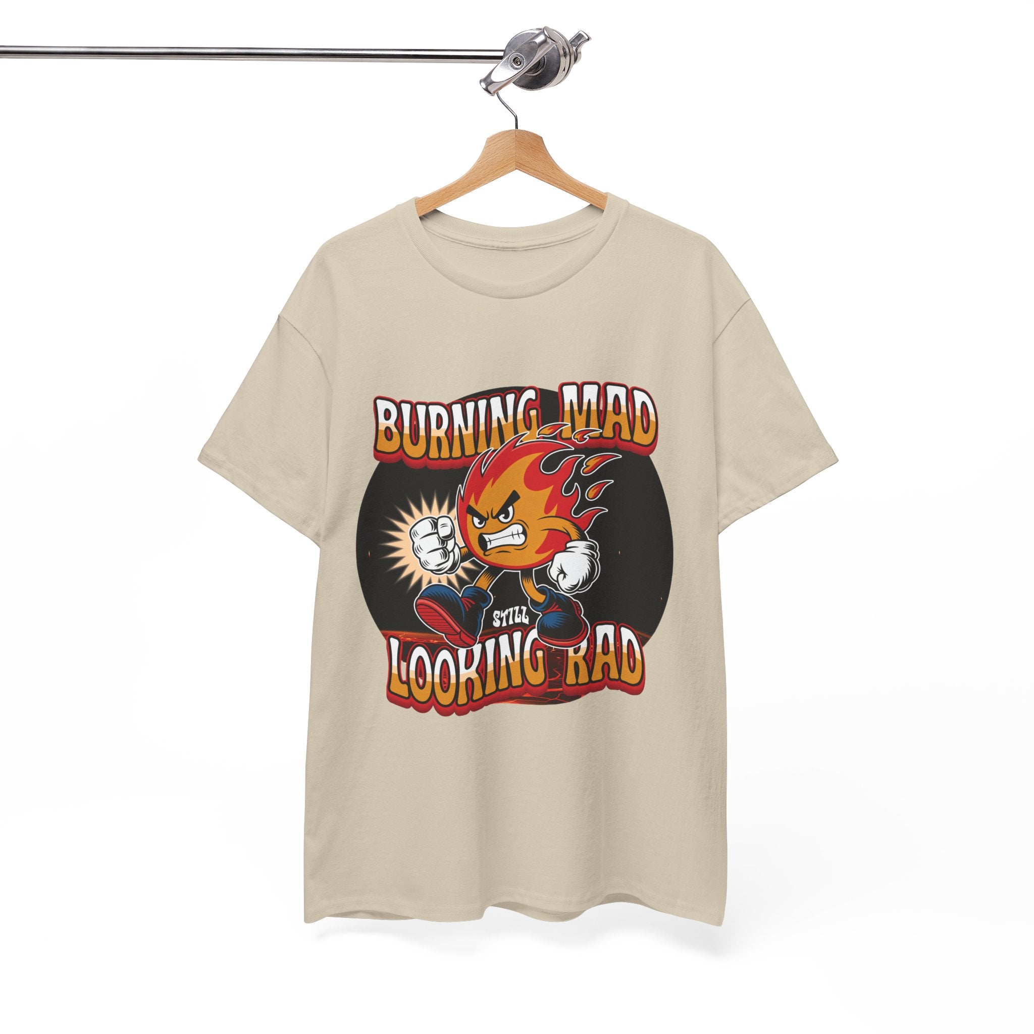 Burning Mad Looking Rad Unisex Tee