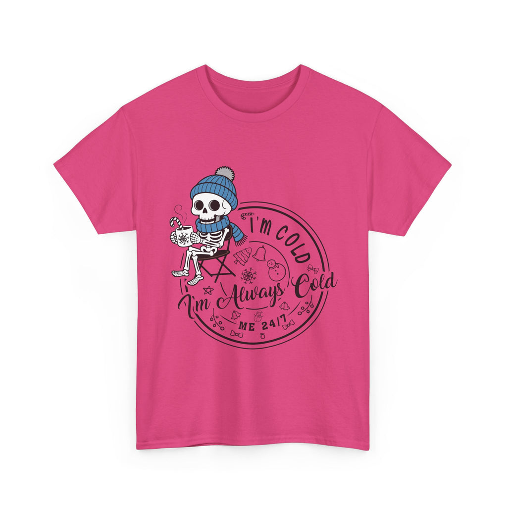 Cozy Skeleton Unisex Cotton Tee