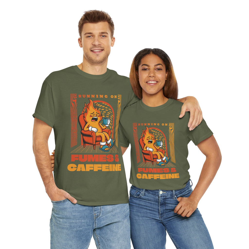 Running on Fumes and Caffeine Tee