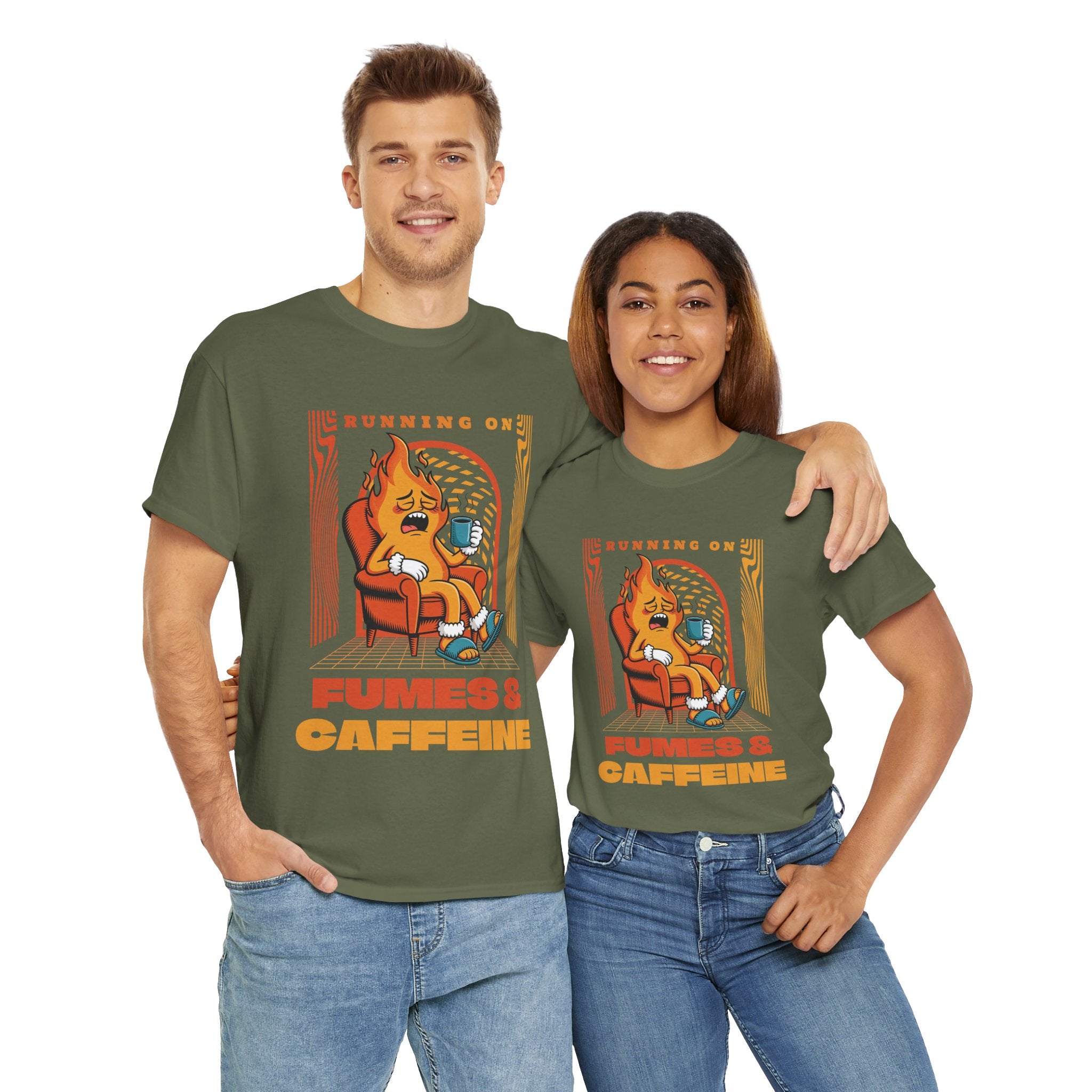 Running on Fumes and Caffeine Tee