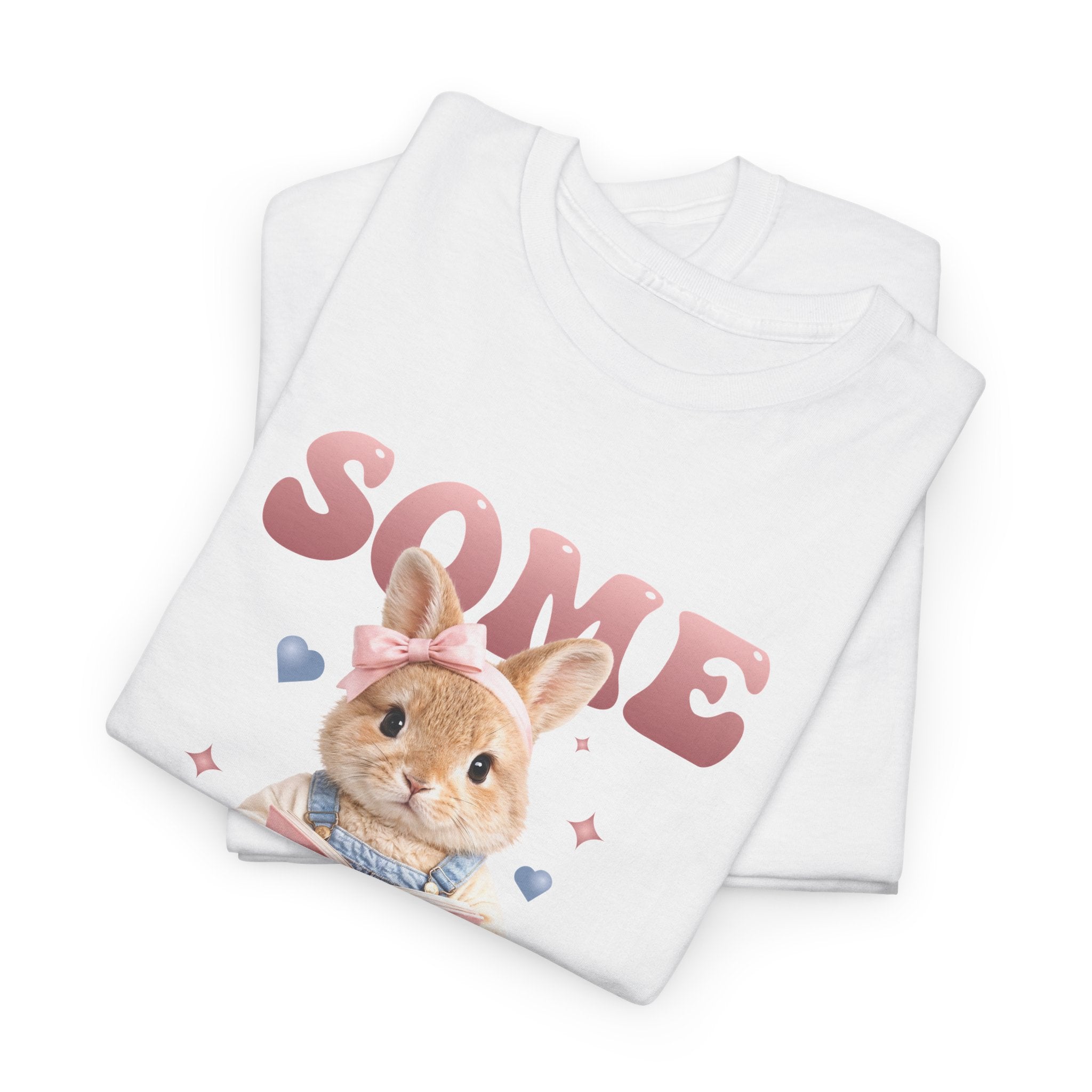 Some Bunny Loves Jesus Bunny Bible Unisex Cotton Tee