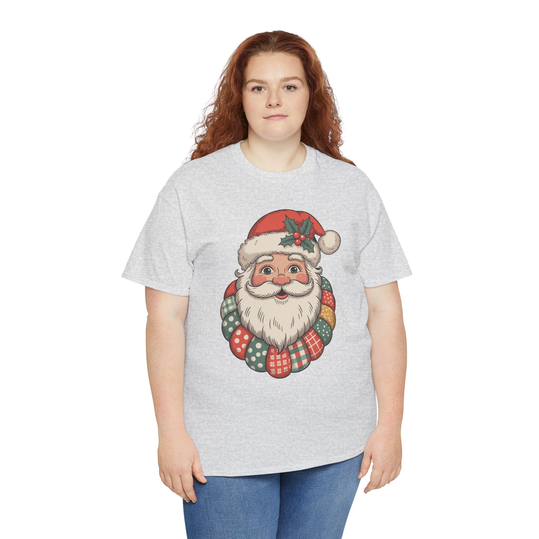 Vintage Santa Unisex Cotton Tee