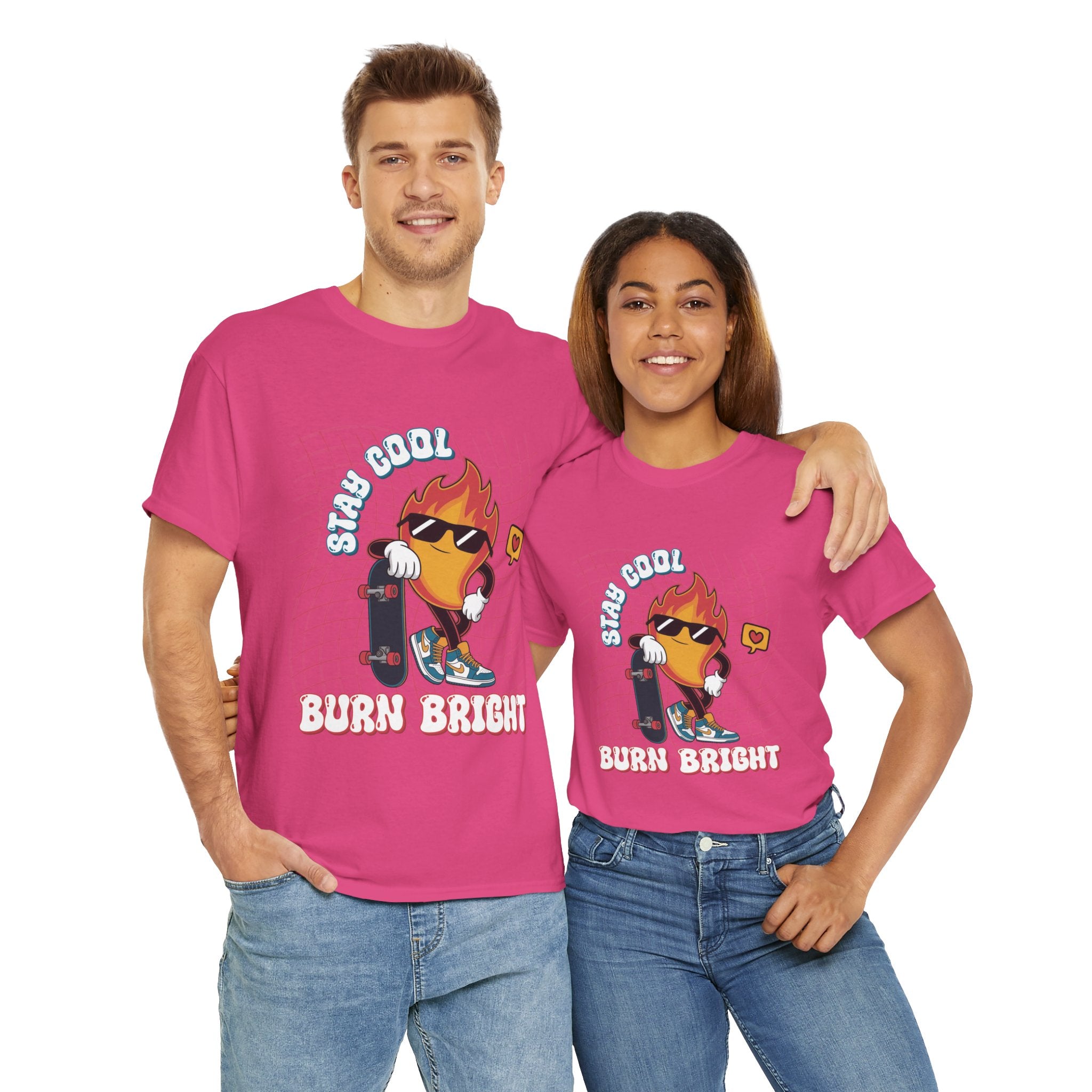 Stay Cool Burn Bright Unisex Tee