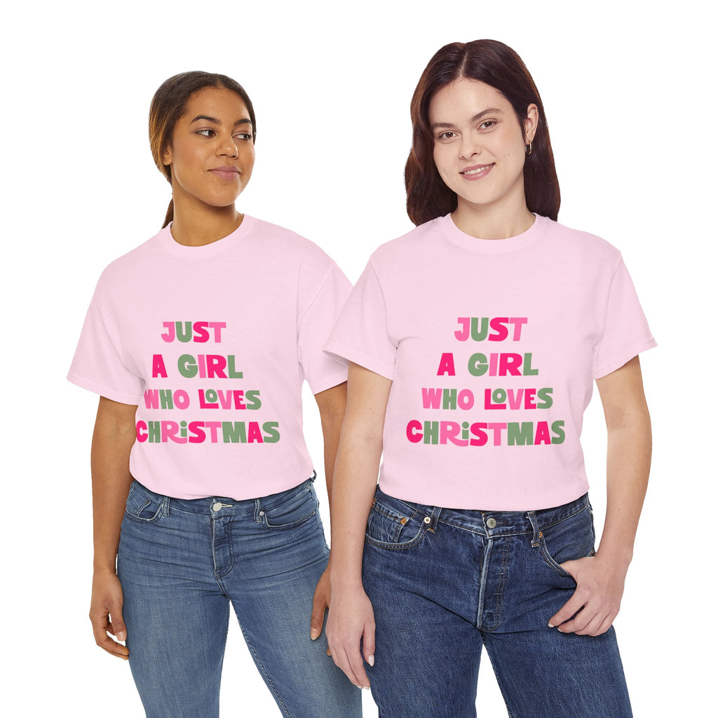 Christmas Text Unisex Cotton Tee