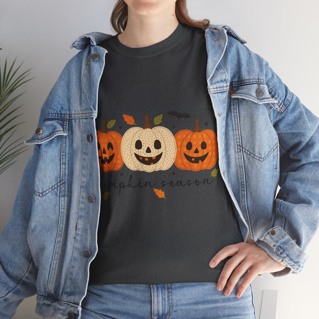 Pumpkin Season Unisex Cotton Tee