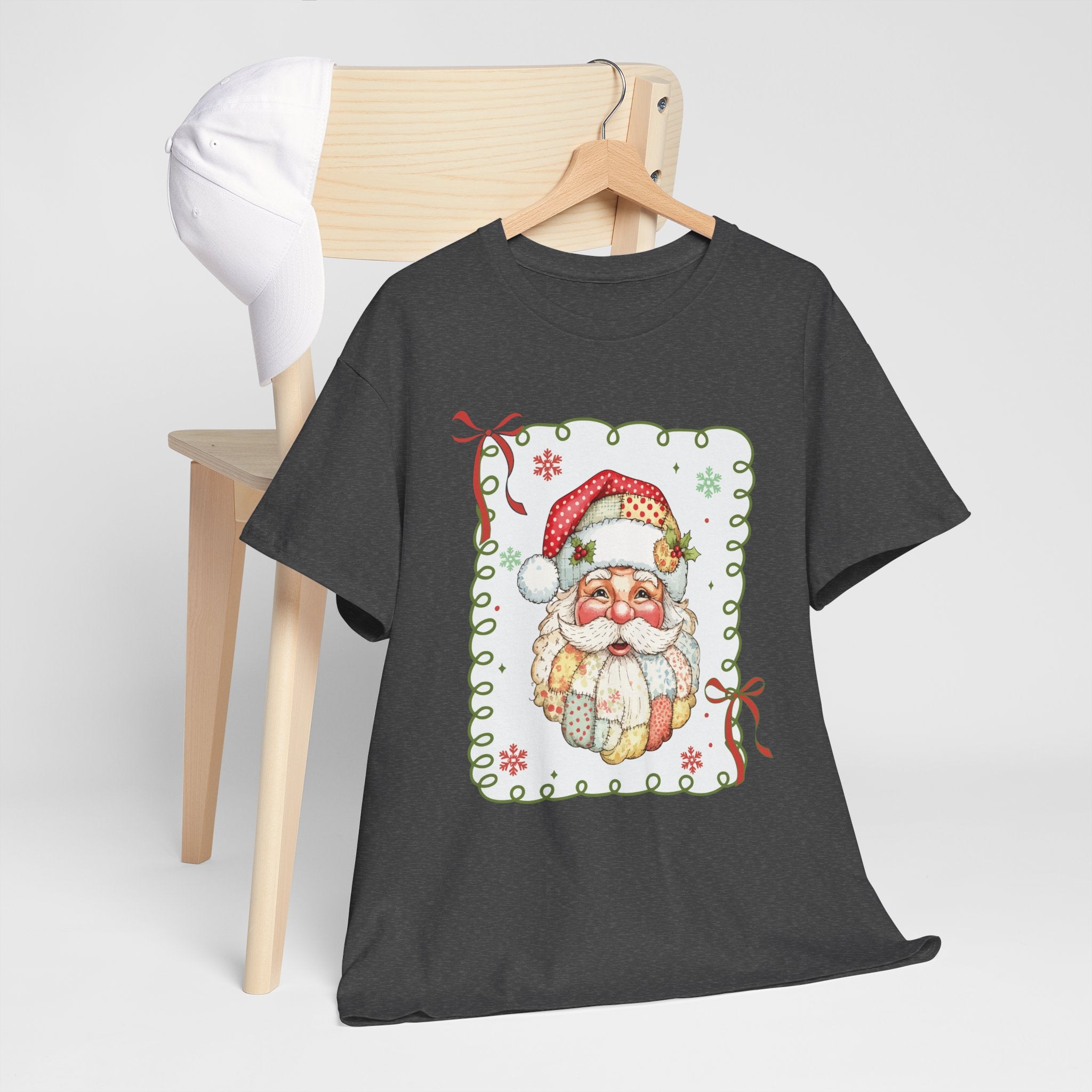 Santa Vintage Unisex Cotton Tee