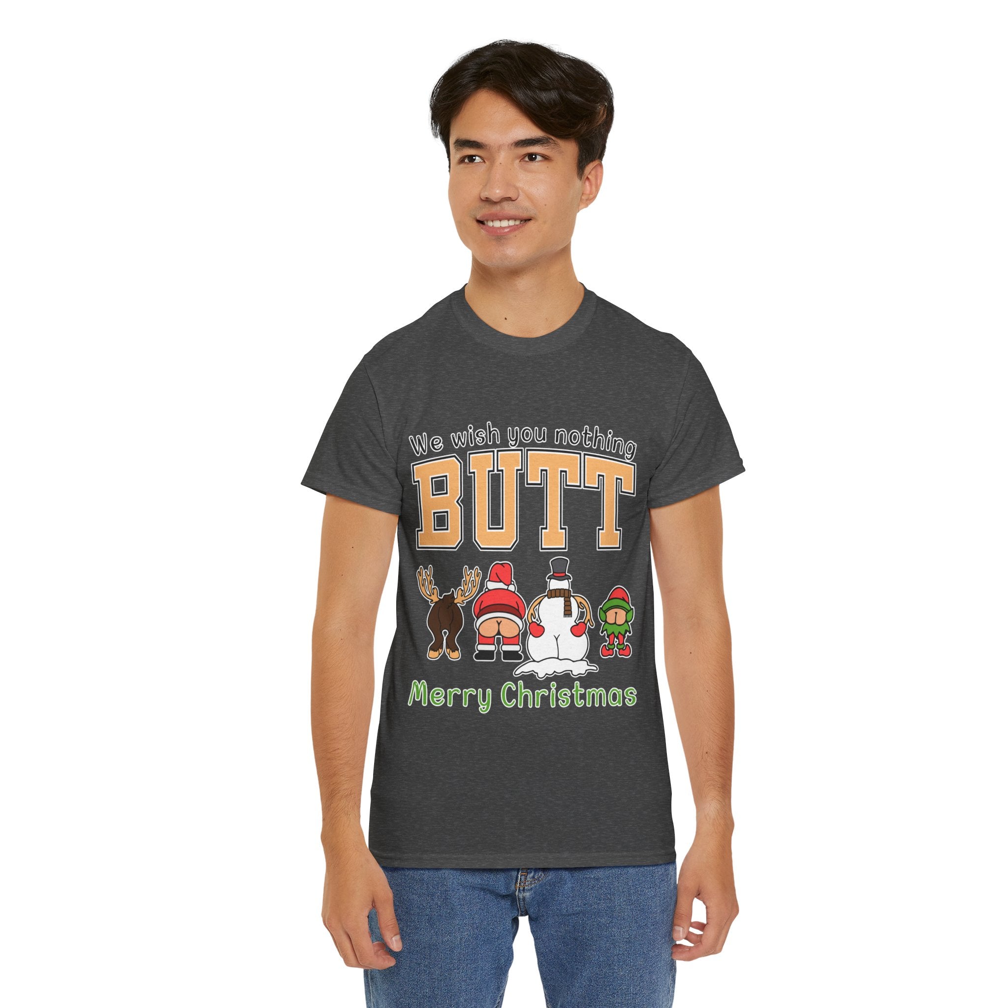 Christmas Butts Unisex Cotton Tee