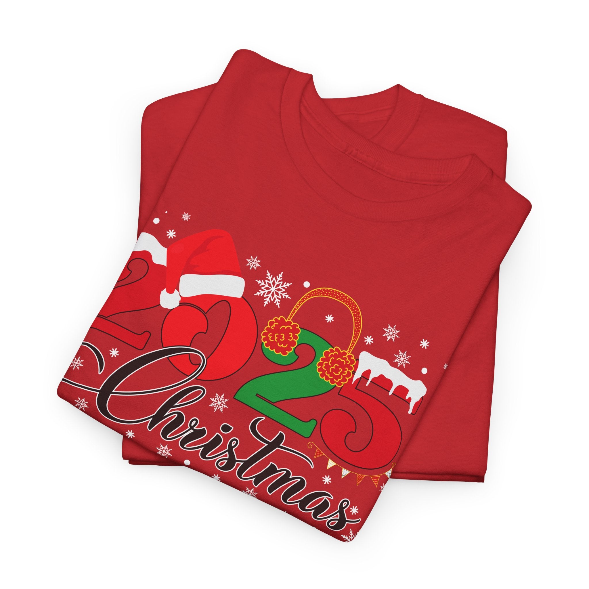 Christmas Crew 2025 Unisex Cotton Tee