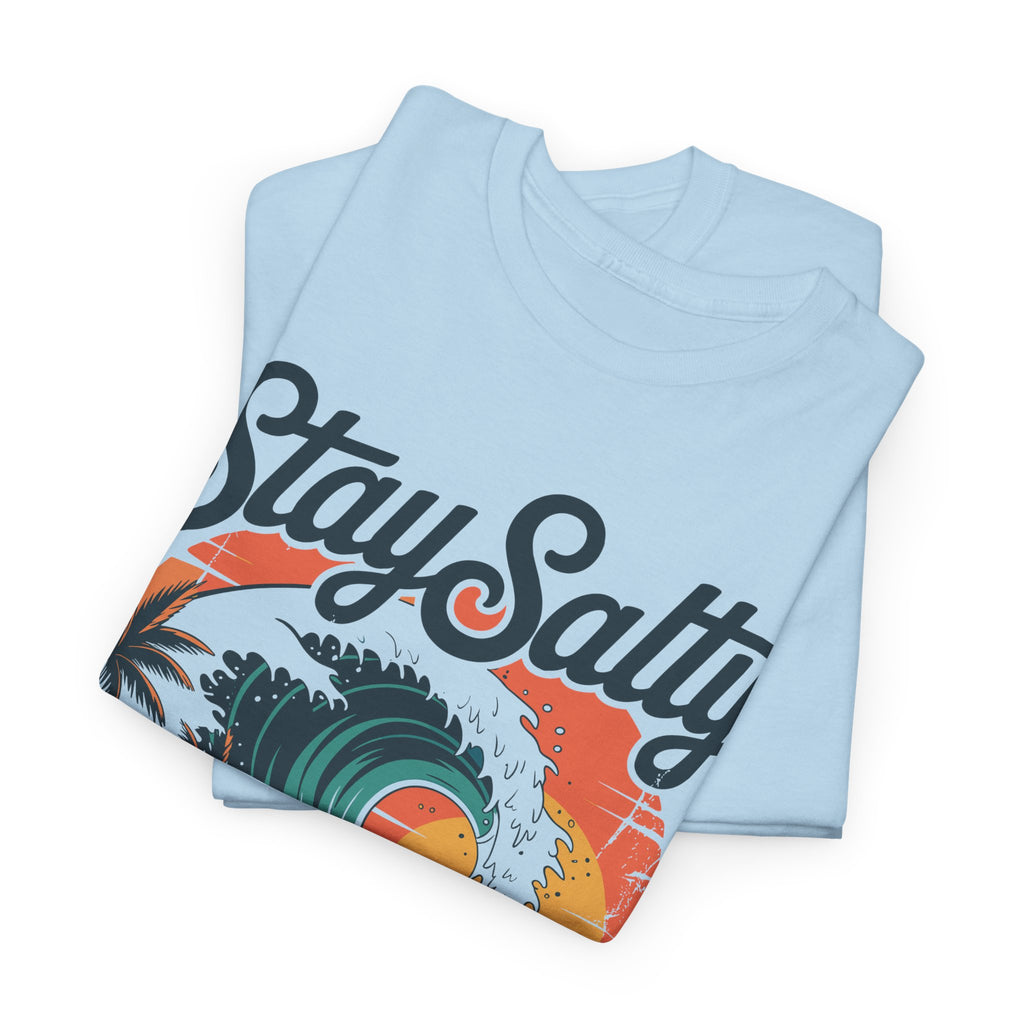 Stay Salty Beach Tee — "You are the salt of the earth (Matthew 5:13)"Unisex Cotton Tee