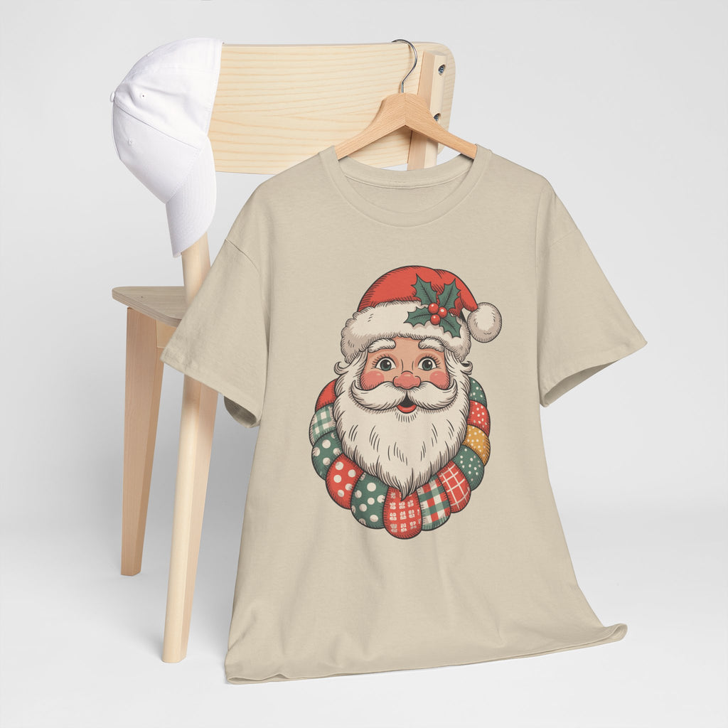 Vintage Santa Unisex Cotton Tee