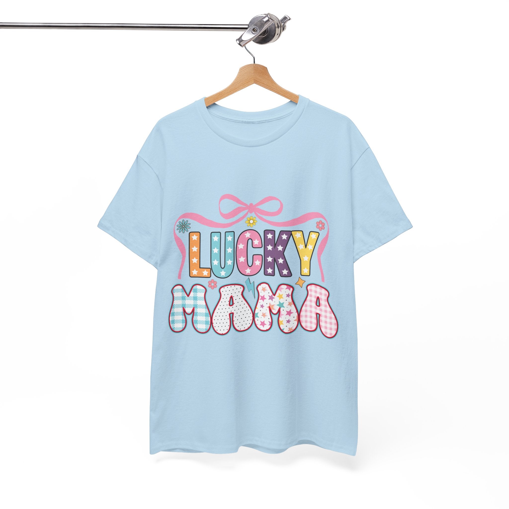 Lucky Mama Unisex Cotton Tee