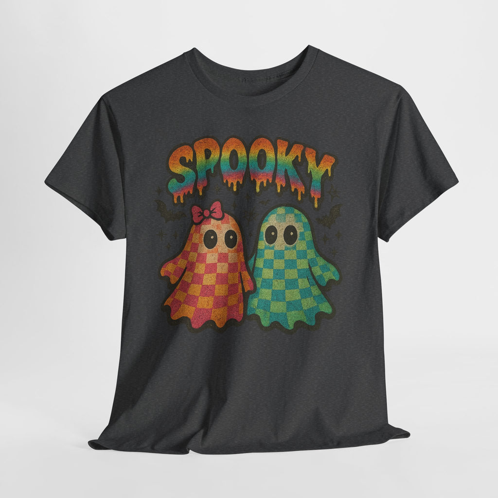 Spooky Pastel Ghosts Unisex Cotton Tee