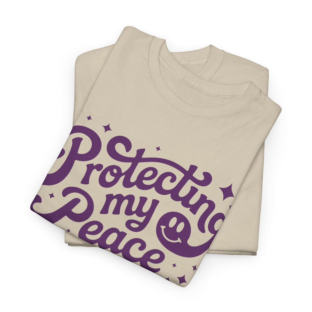 Protecting My Peace Like It’s My PIN Number Tee — Retro Motivational Graphic Unisex Cotton T-Shirt